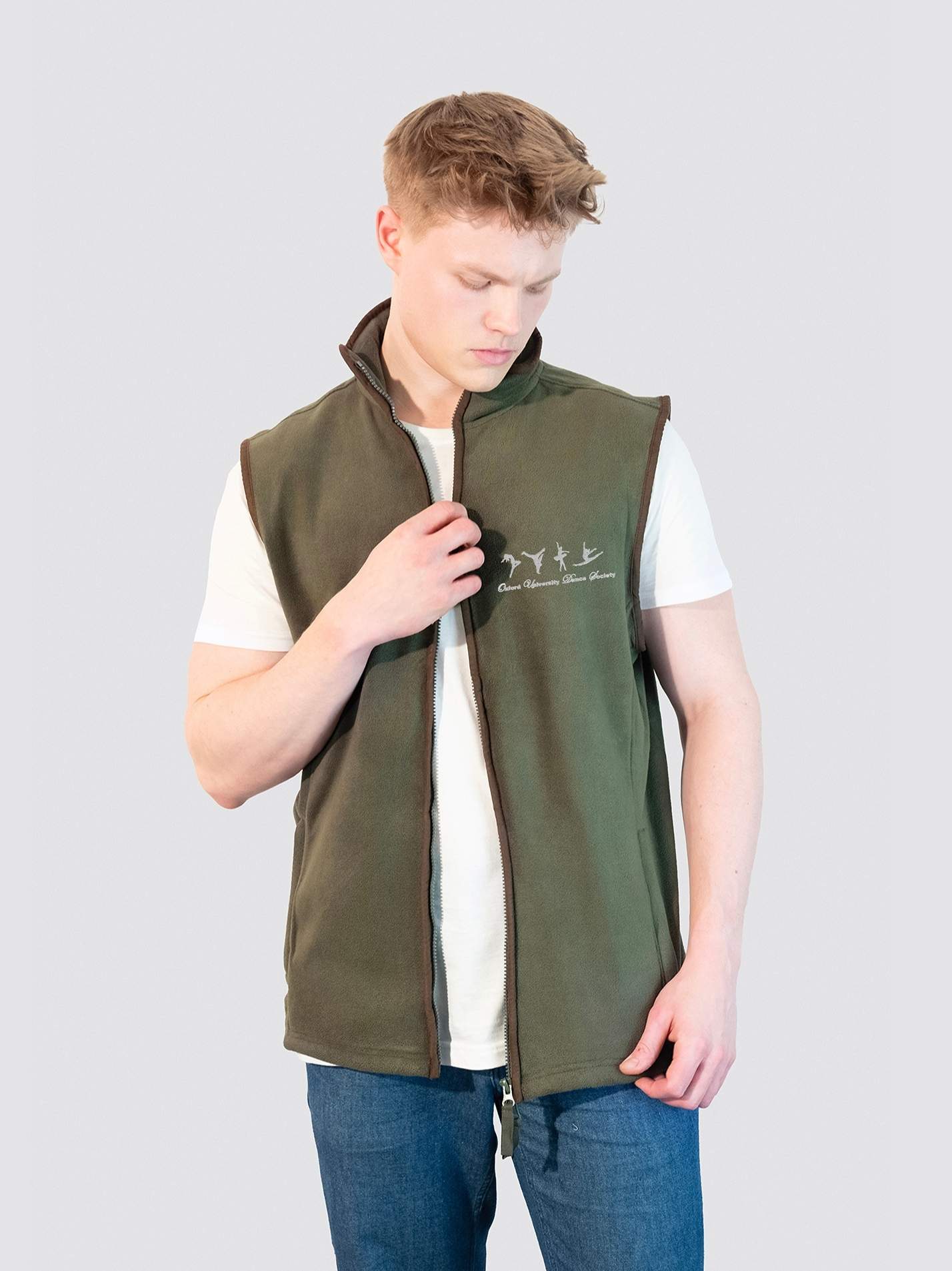 Oxford Dance Society Men's Heritage Gilet Fleece