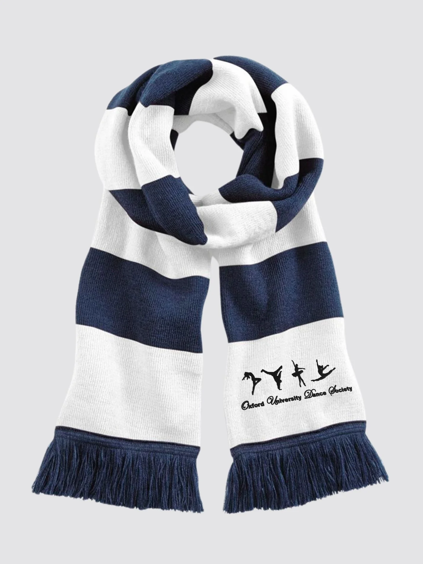 Oxford Dance Society Striped Scarf