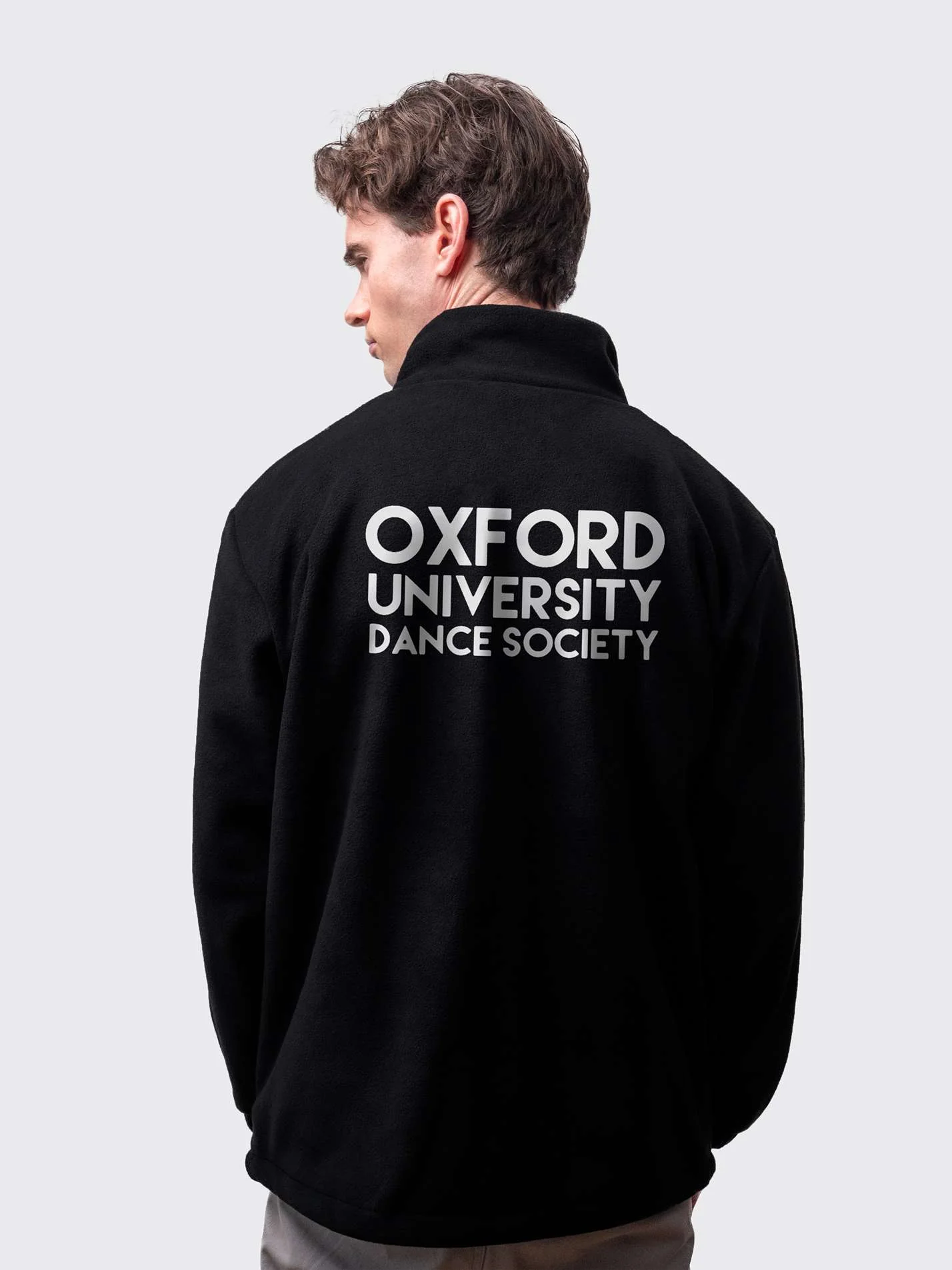 Oxford Dance Society Unisex 1/4 Zip Fleece - Image 2