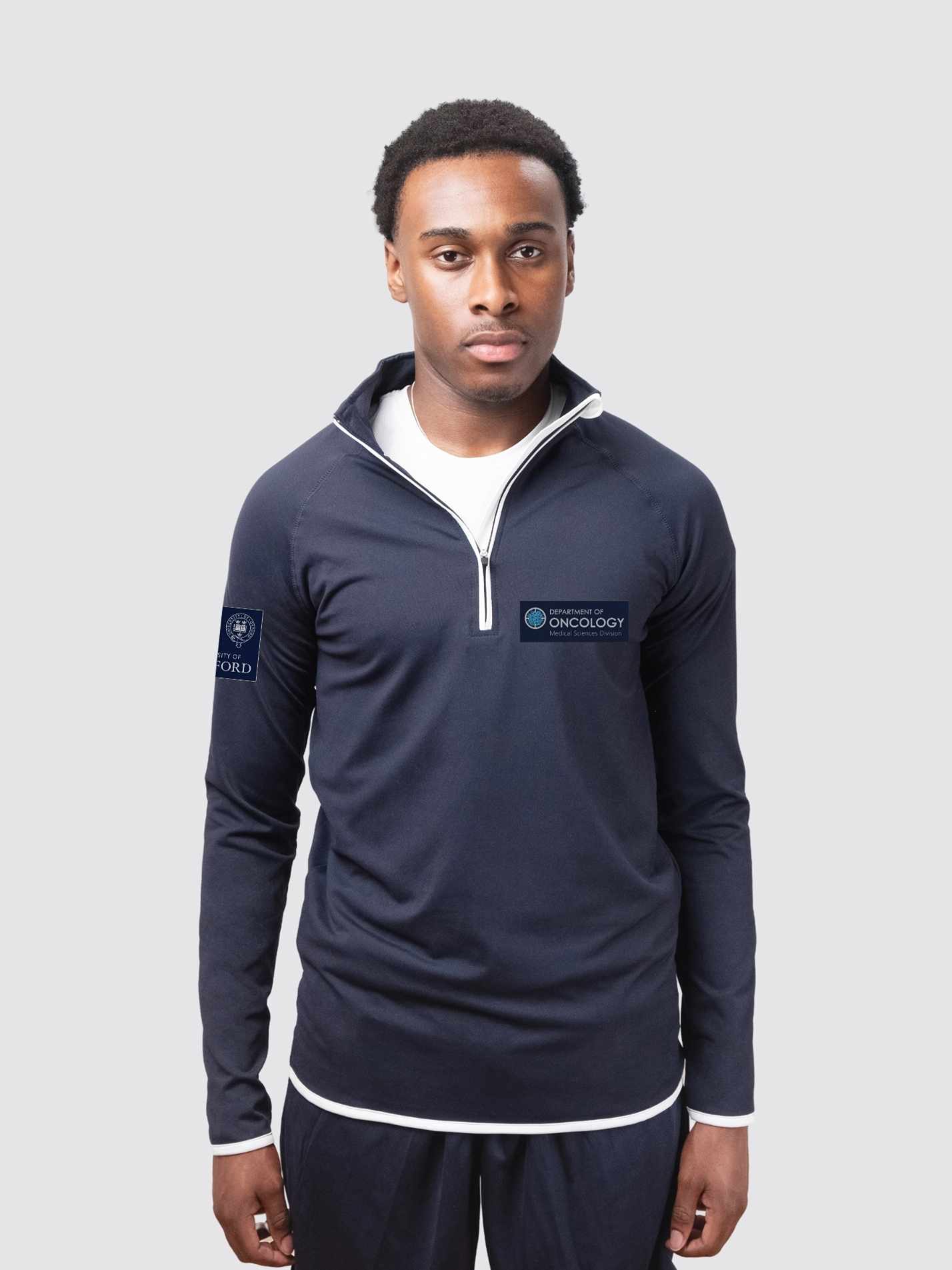 Oxford Department of Oncology Men's Performance 1/4 Zip Sweatshirt