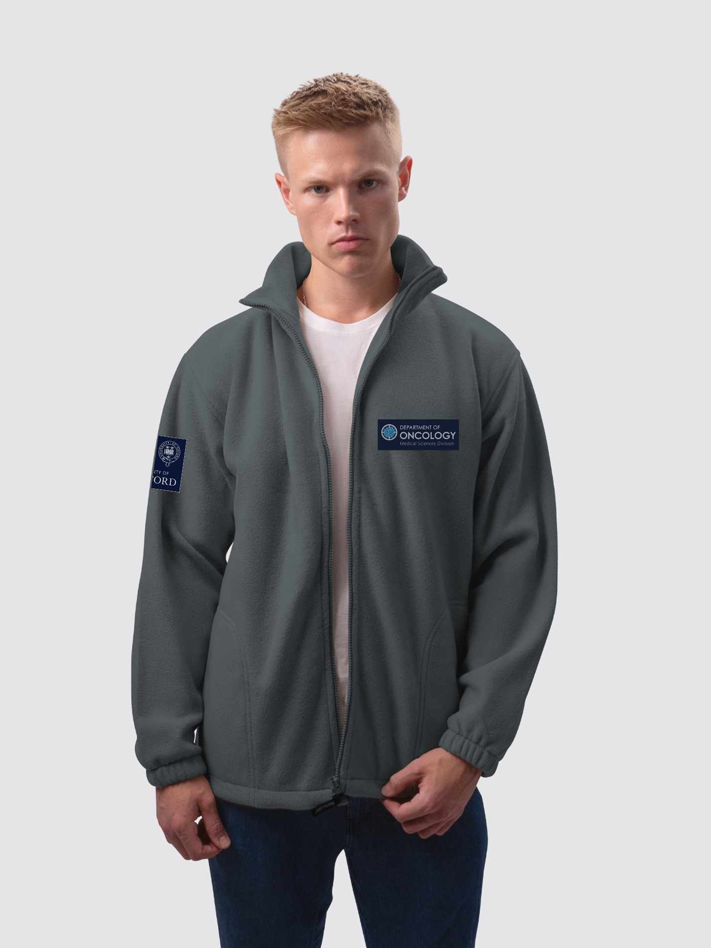 Oxford Department of Oncology Unisex Polar Full Zip Fleece - Image 8