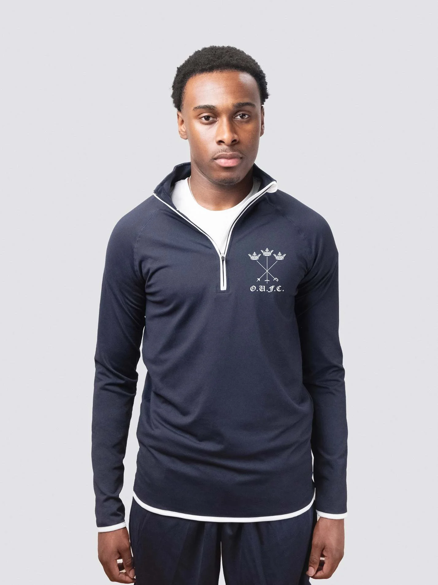 Oxford Fencing Men's Performance 1/4 Zip Sweatshirt