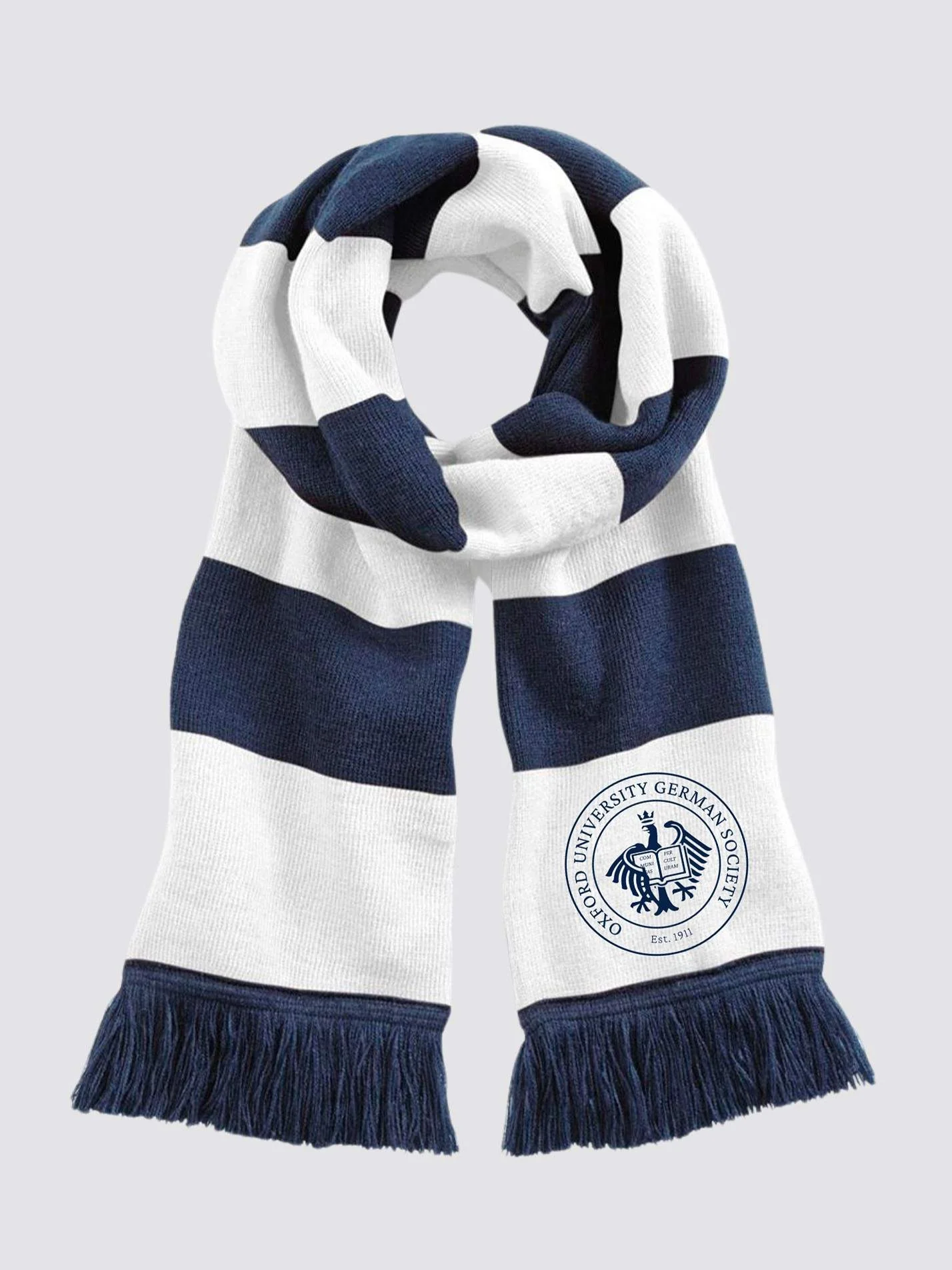 Oxford German Society Striped Scarf - Image 2