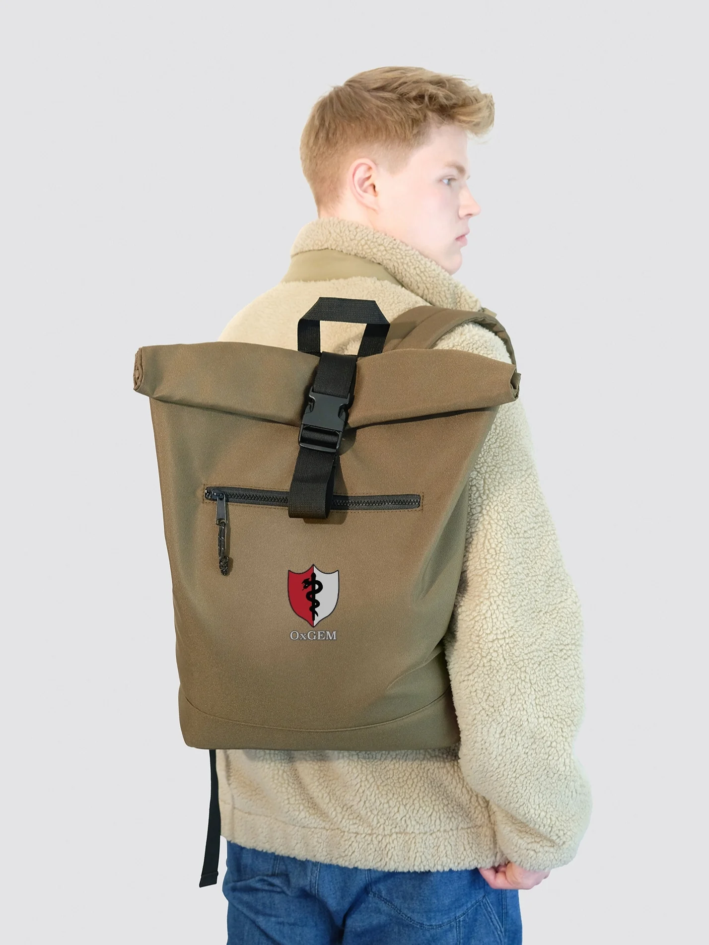 Oxford Graduate-Medic Society Roll Top Backpack - Image 8