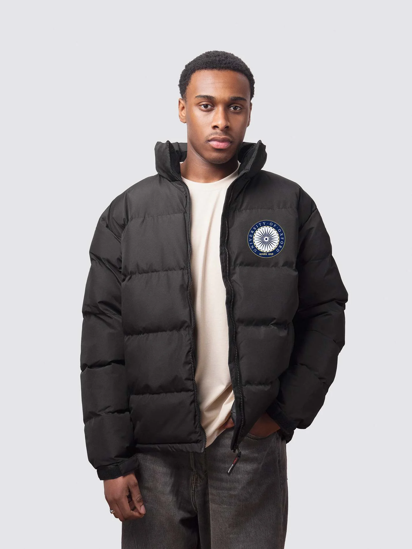 Oxford India Society Men's Puffer Jacket