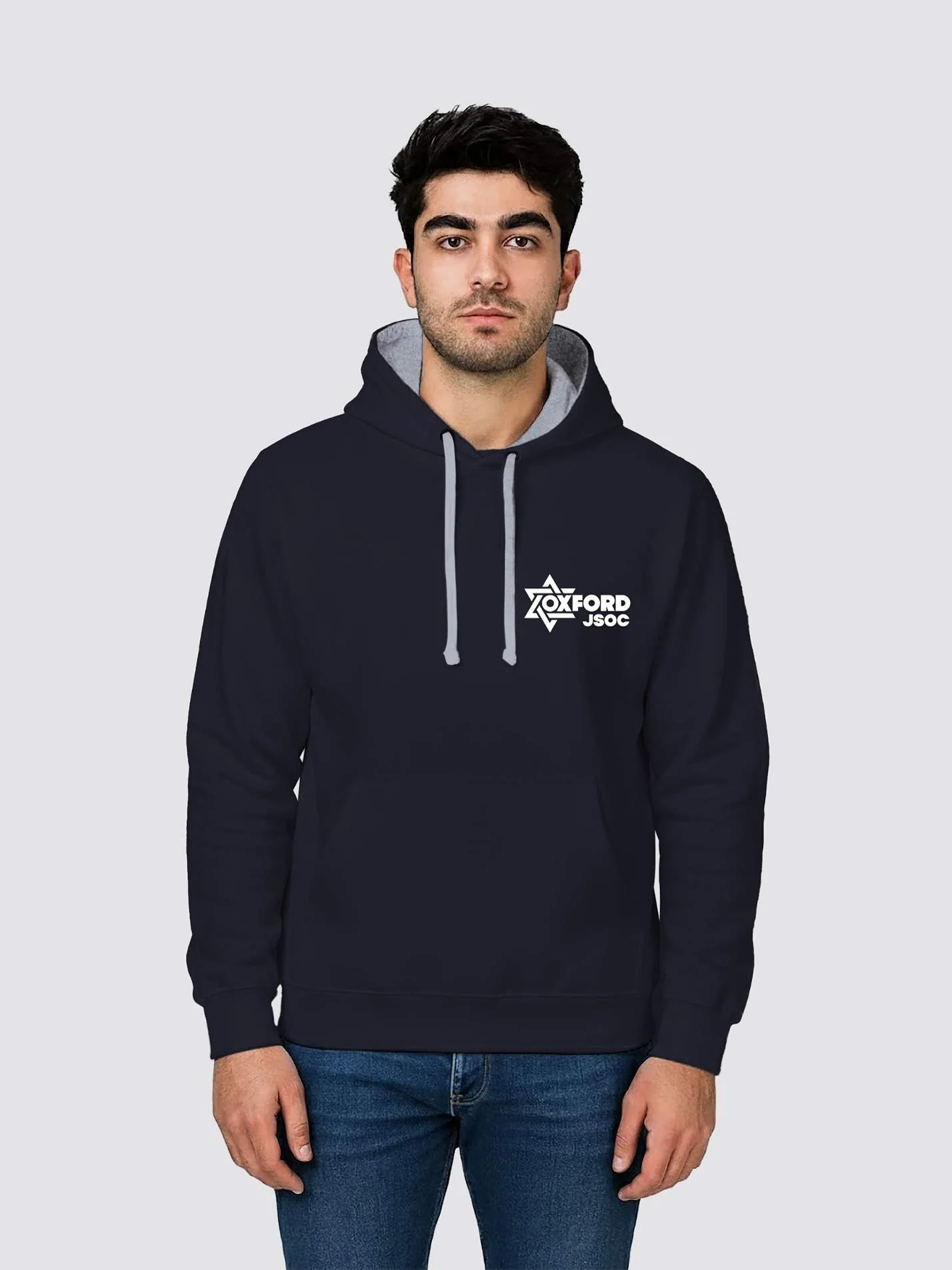 Oxford Jewish Society Contrast Hoodie