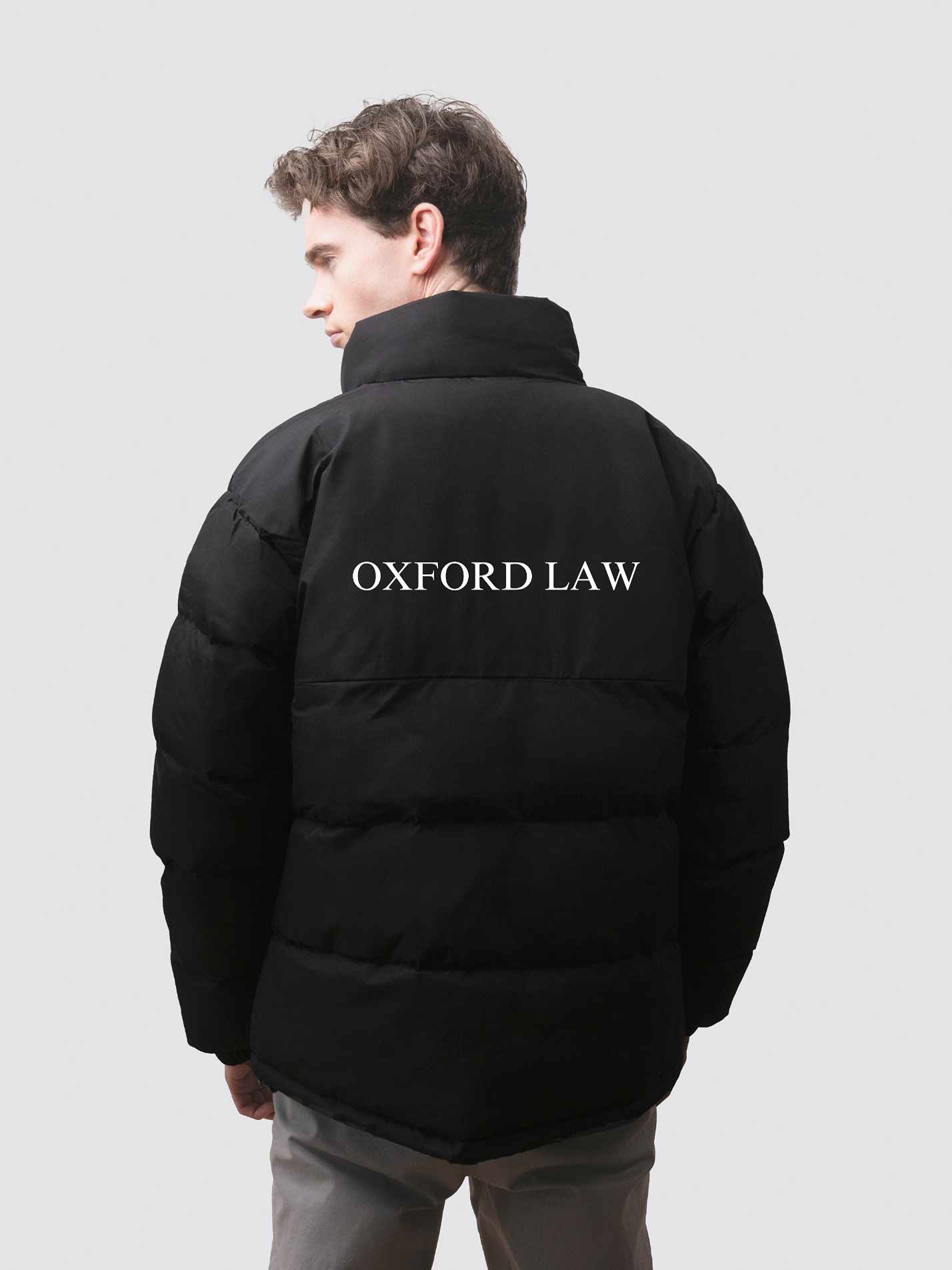 Oxford Law Society Men's Puffer Jacket - Image 4