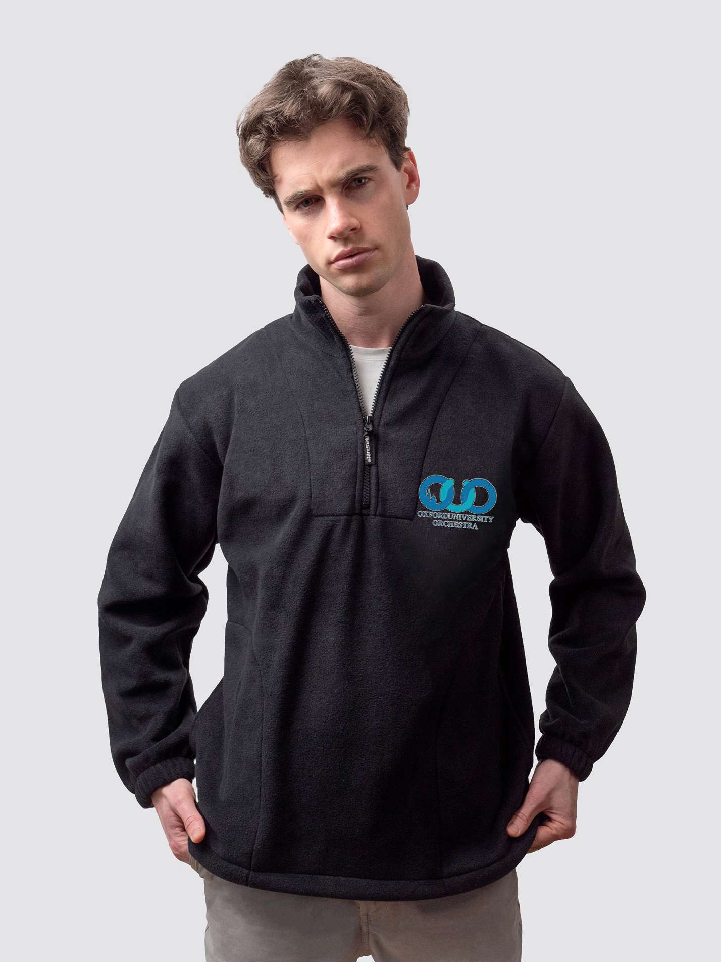 Oxford Orchestra Unisex 1/4 Zip Fleece