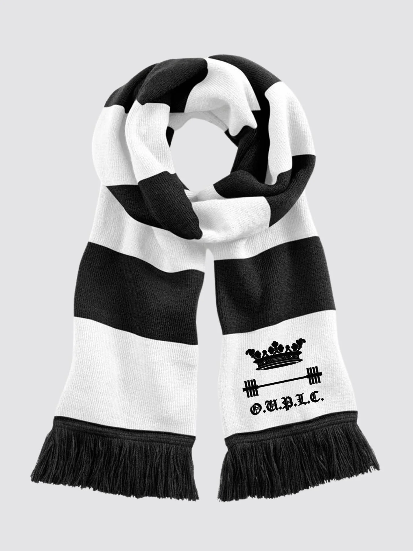 Oxford Powerlifting Striped Scarf