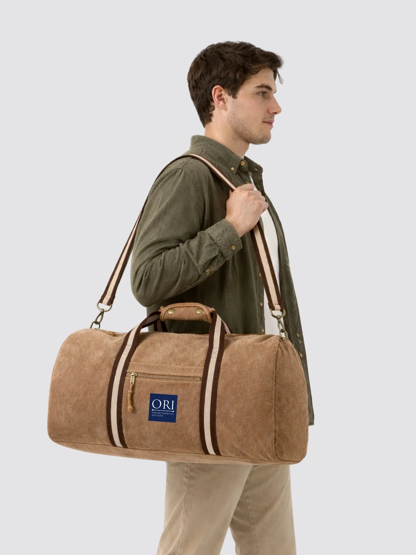 Oxford Robotics Institute Vintage Canvas Weekender Holdall