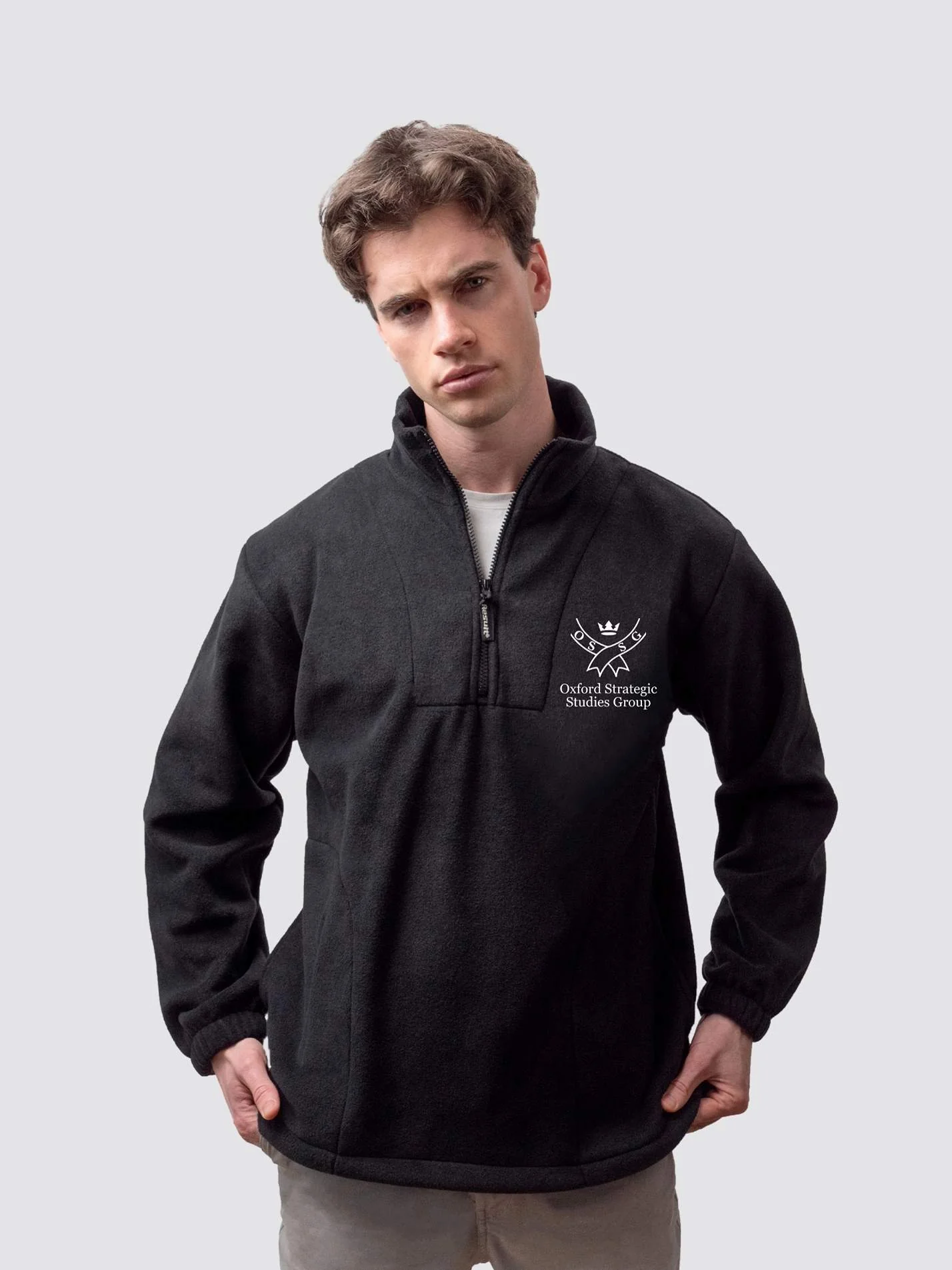 Oxford Strategic Studies Group Unisex 1/4 Zip Fleece