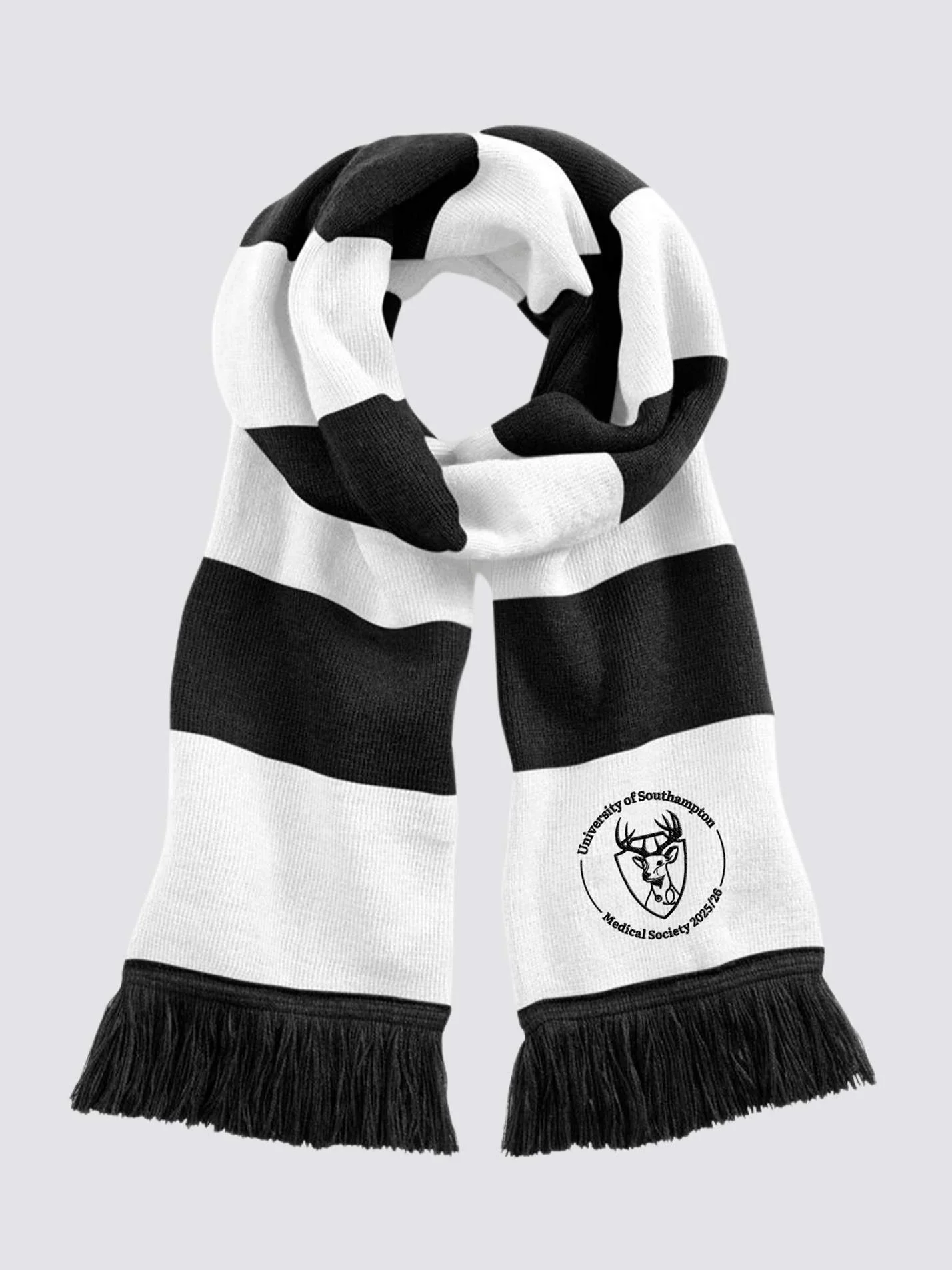 Southampton Medical Society Striped Scarf - Image 2