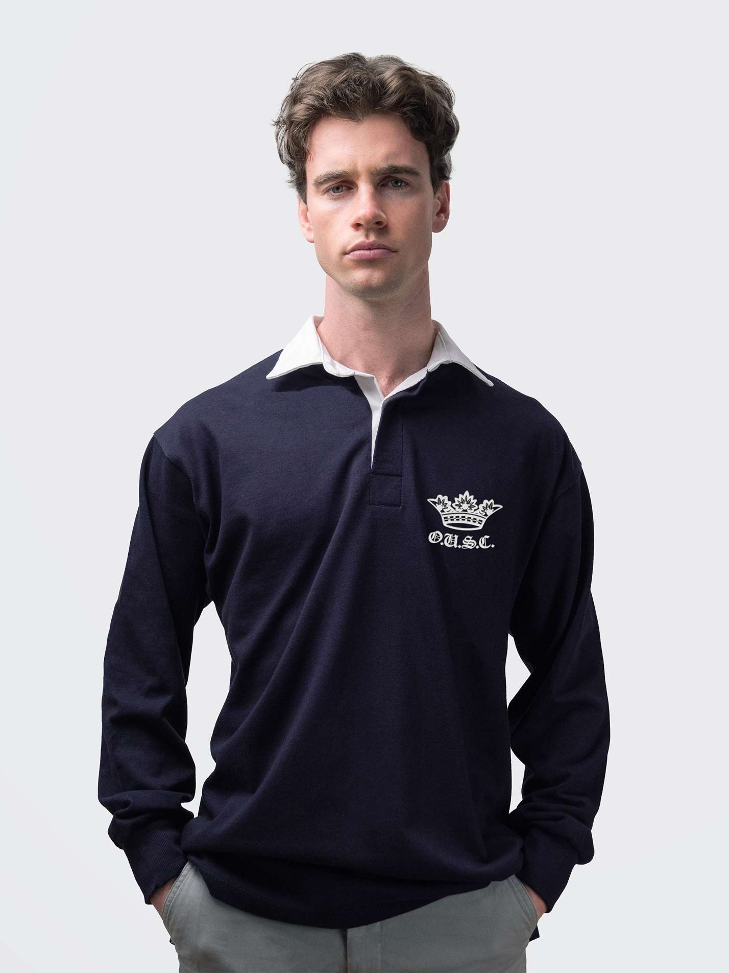 Oxford Swimming Classic Men's Rugby Shirt