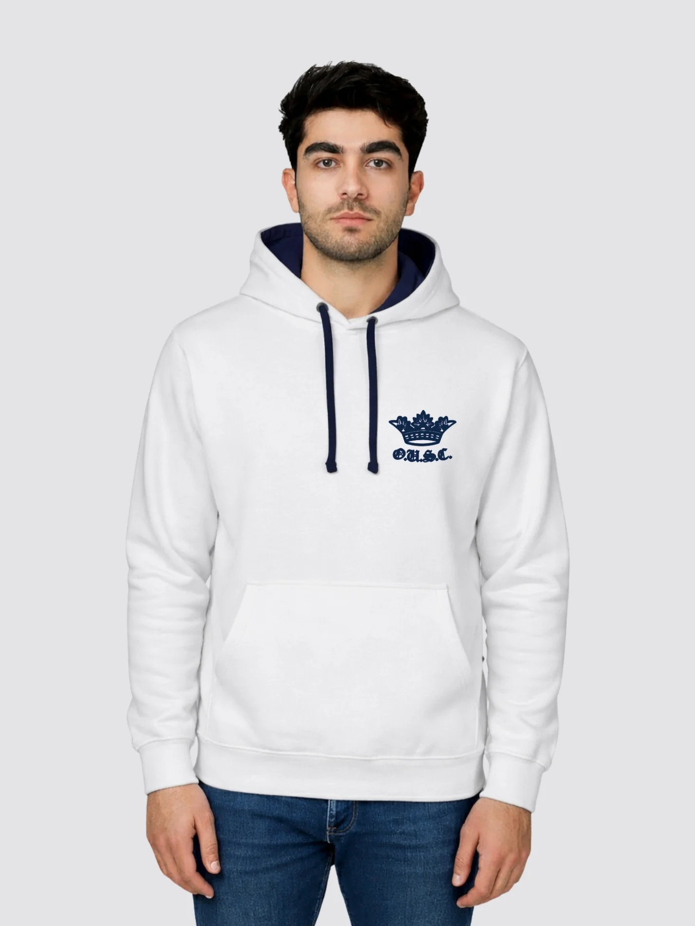 Oxford Swimming Contrast Hoodie