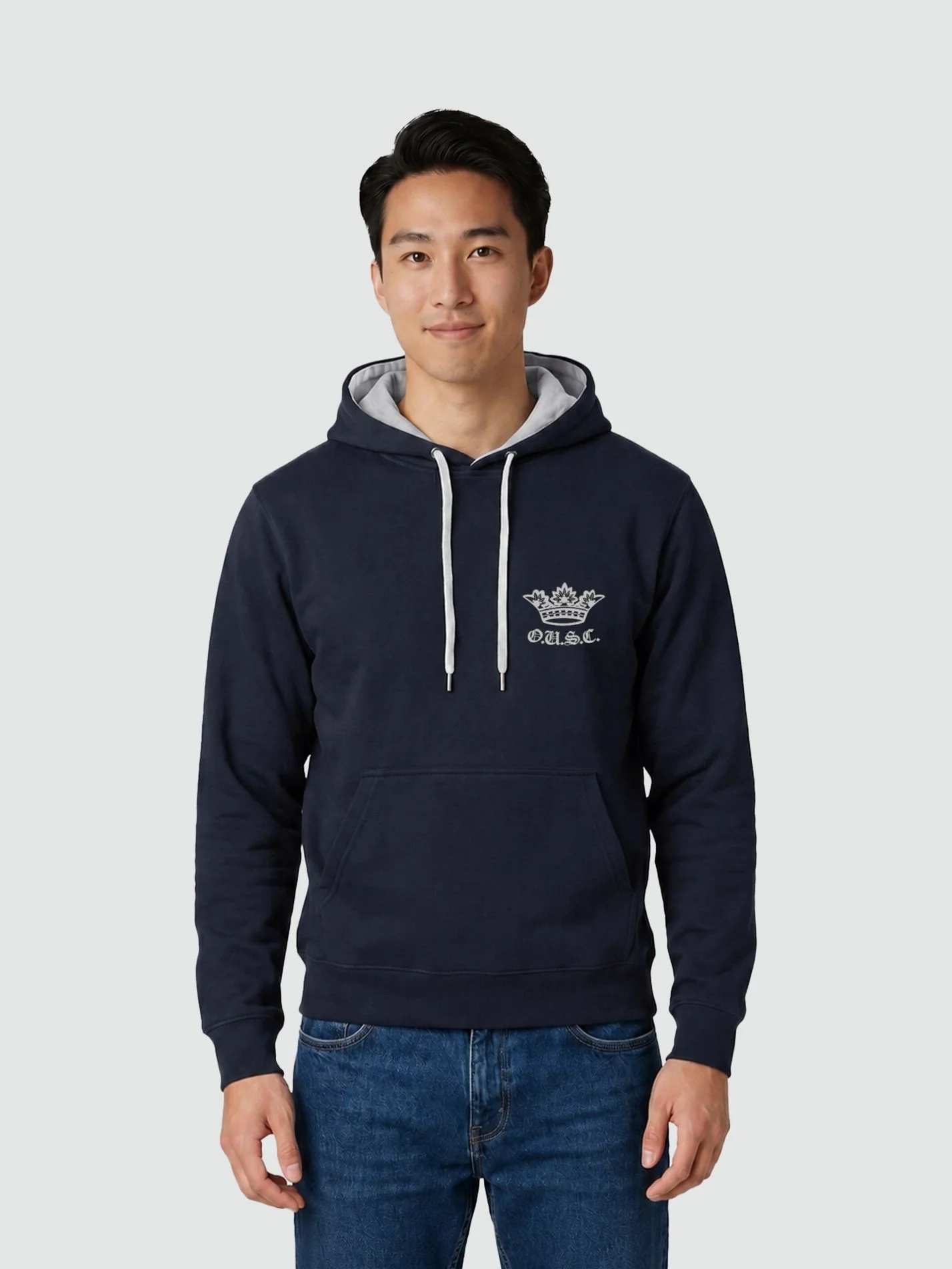 Oxford Swimming Contrast Hoodie - Image 3