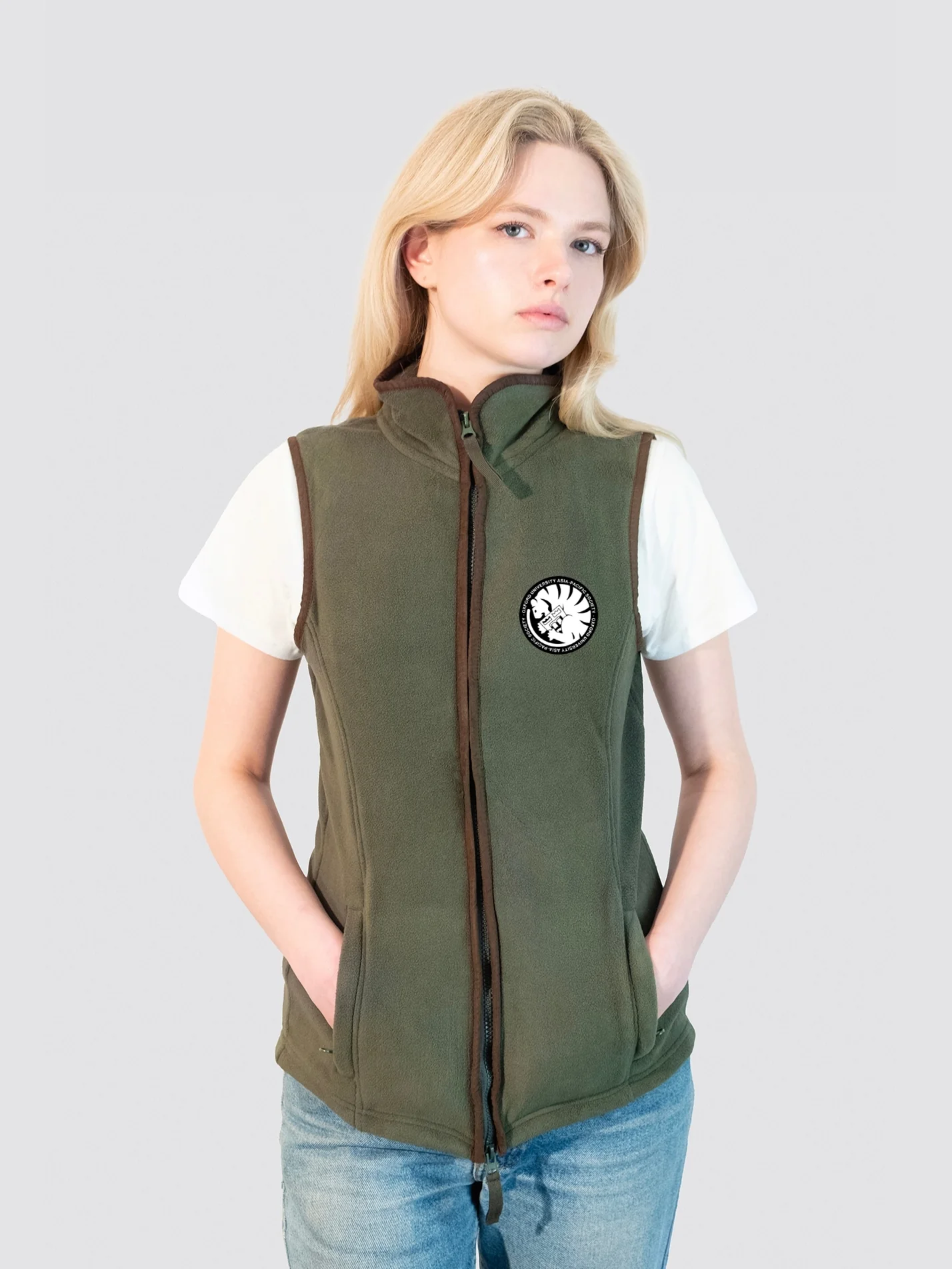Oxford University Asian Pacific Society Ladies Heritage Gilet Fleece