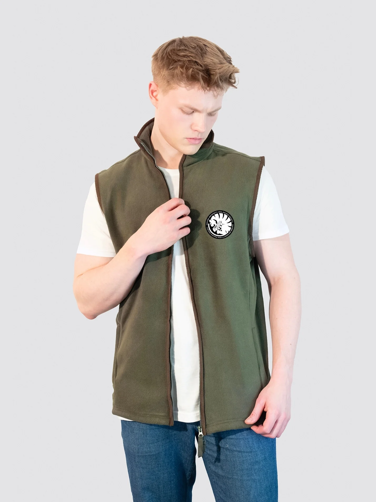 Oxford University Asian Pacific Society Men's Heritage Gilet Fleece