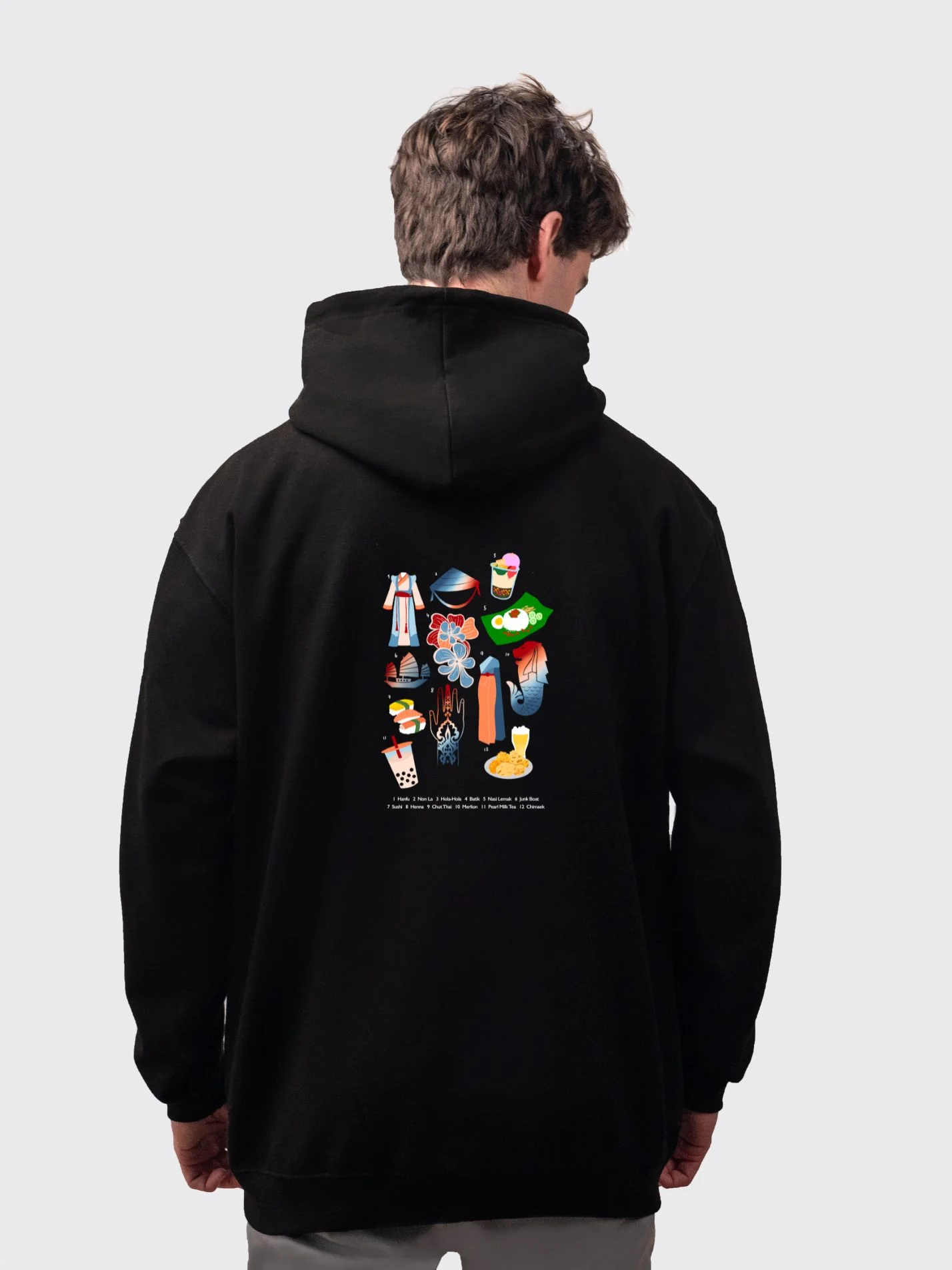 Oxford University Asian Pacific Society Unisex Hoodie - Image 2