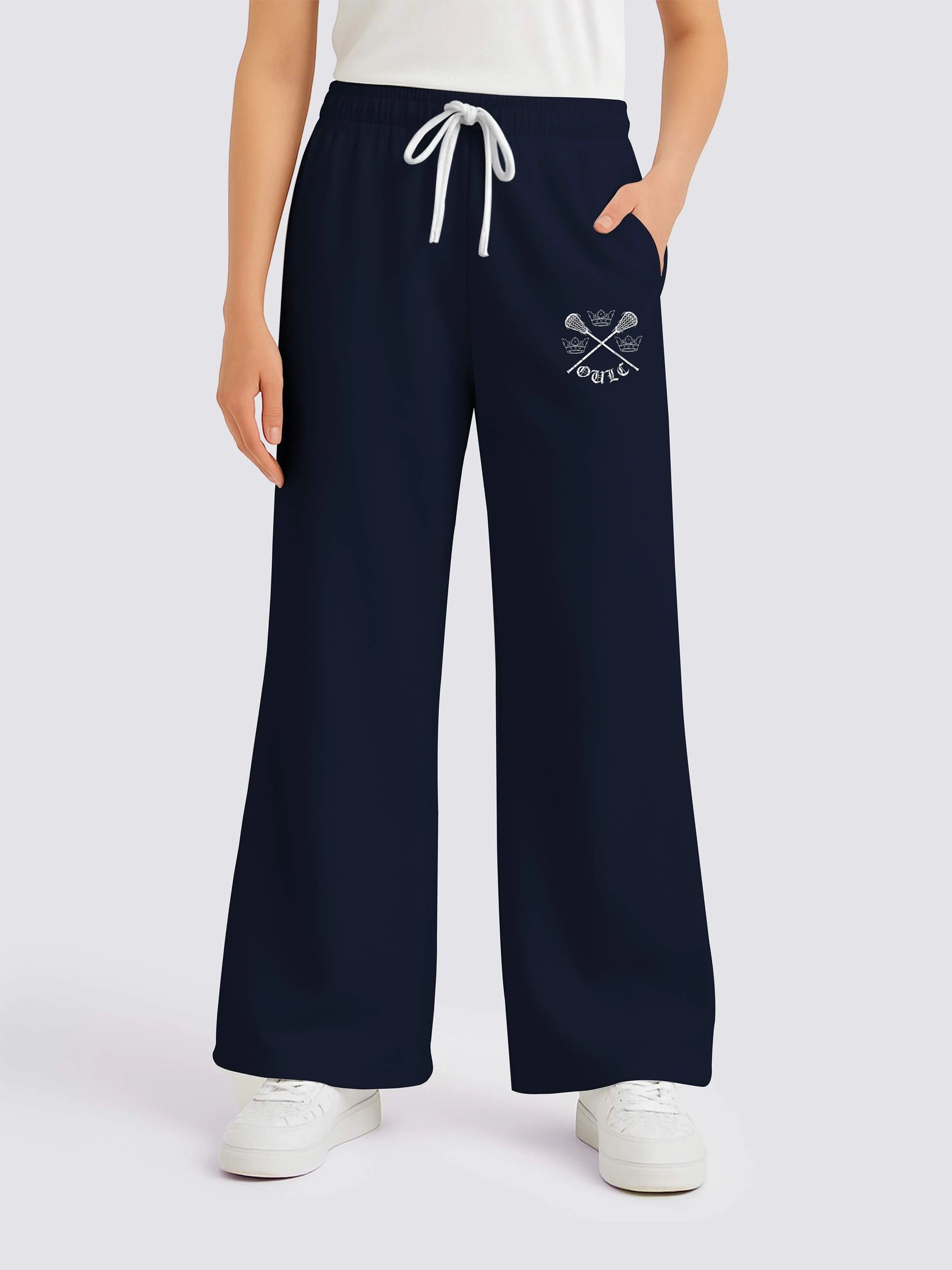 Oxford University Lacrosse Club Varsity Wide-Leg Jogger