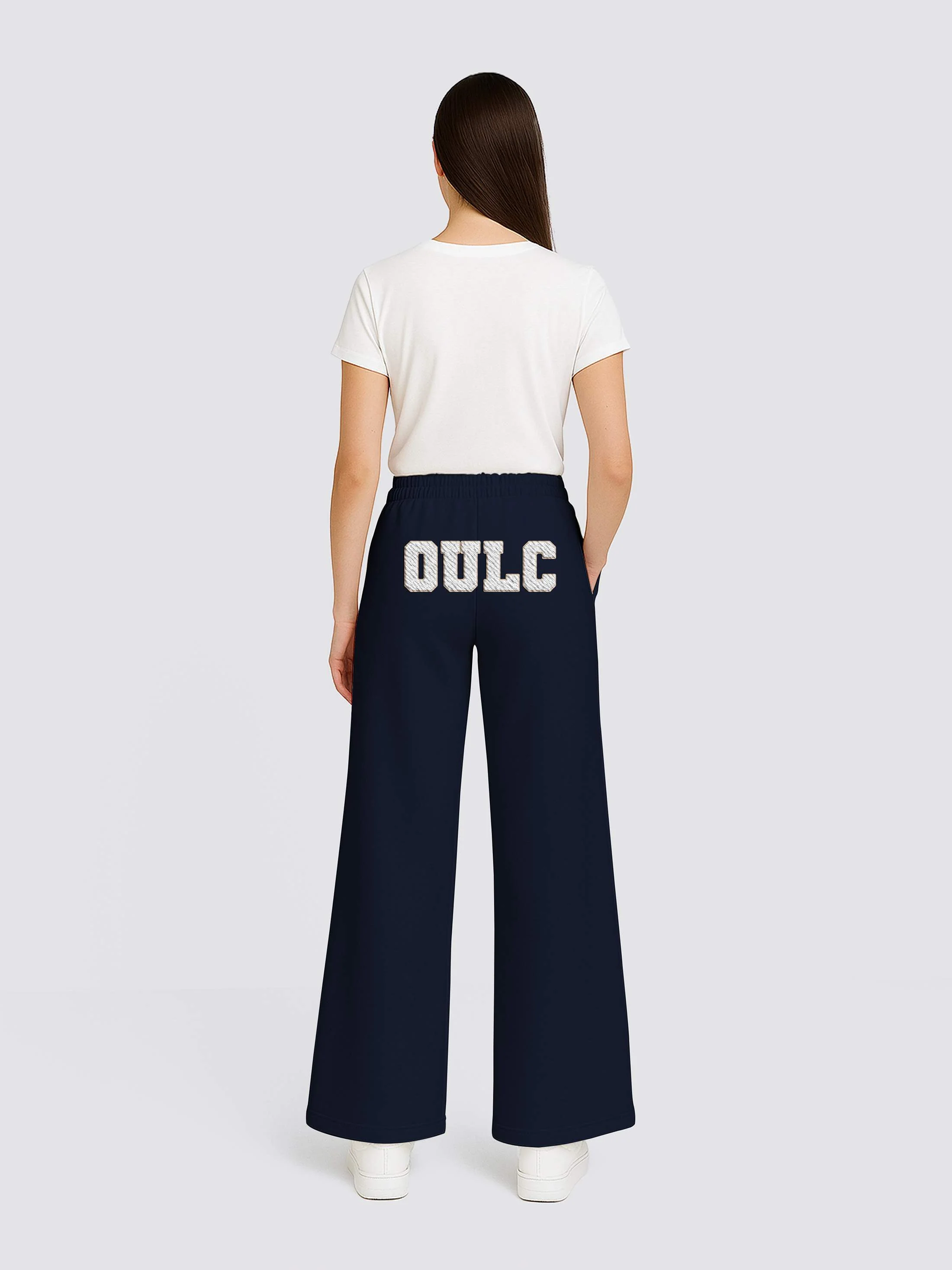 Oxford University Lacrosse Club Varsity Wide-Leg Jogger - Image 2