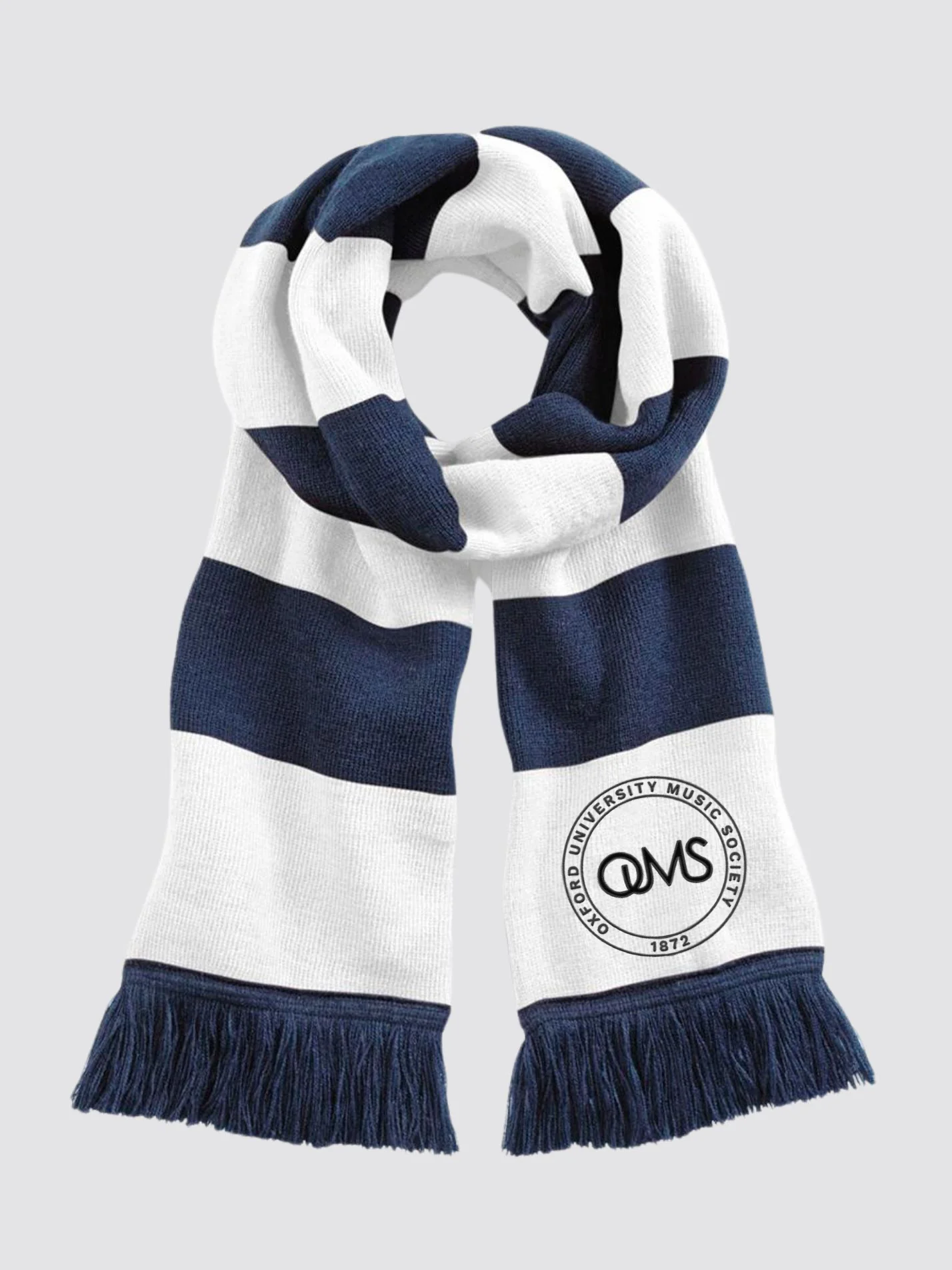 Oxford University Music Society Striped Scarf