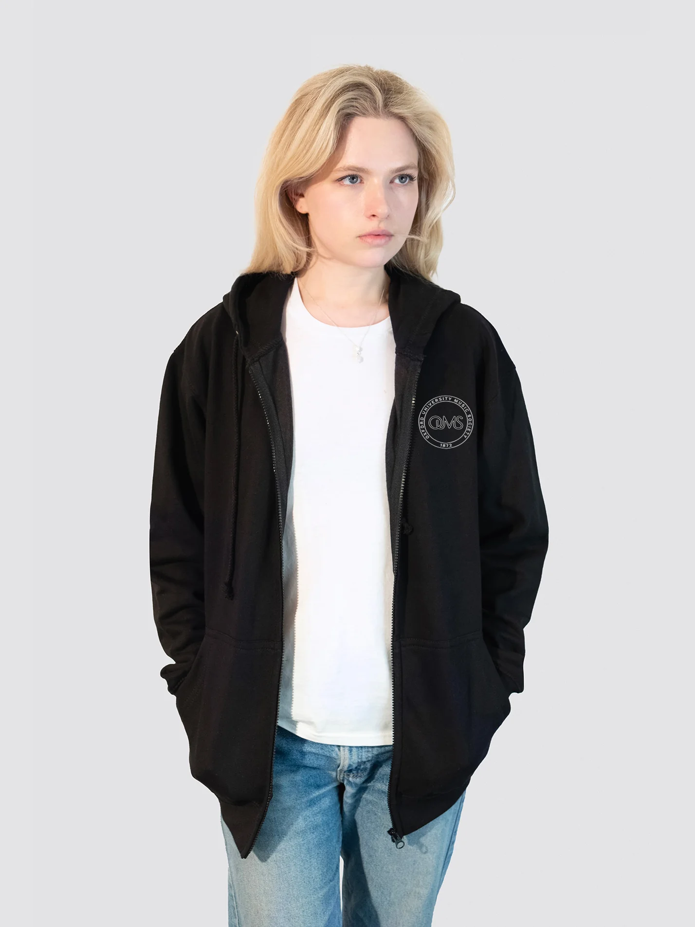 Oxford University Music Society Zip-Up Unisex Hoodie