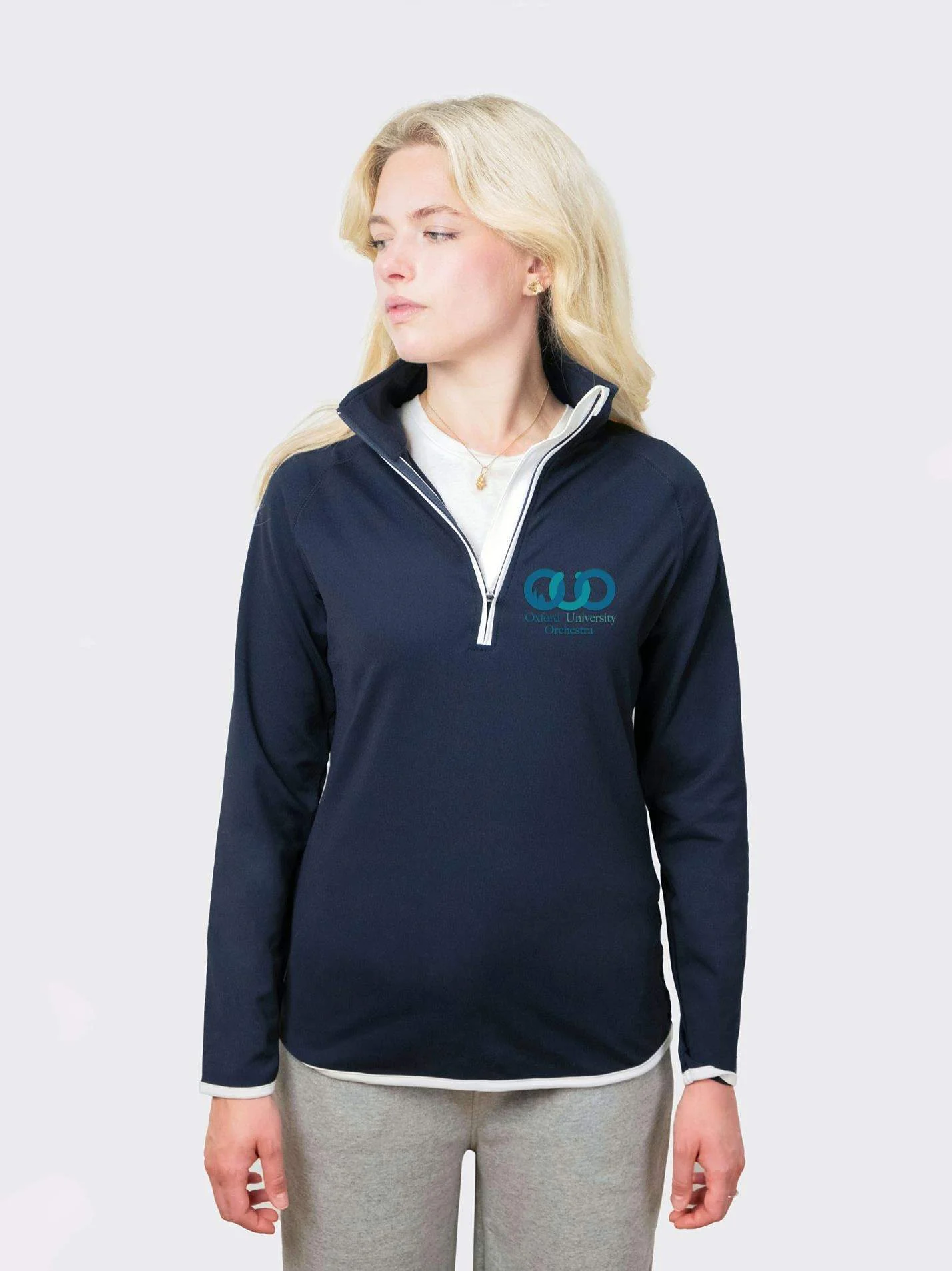 Oxford University Orchestra Ladies Performance 1/4 Zip Sweatshirt