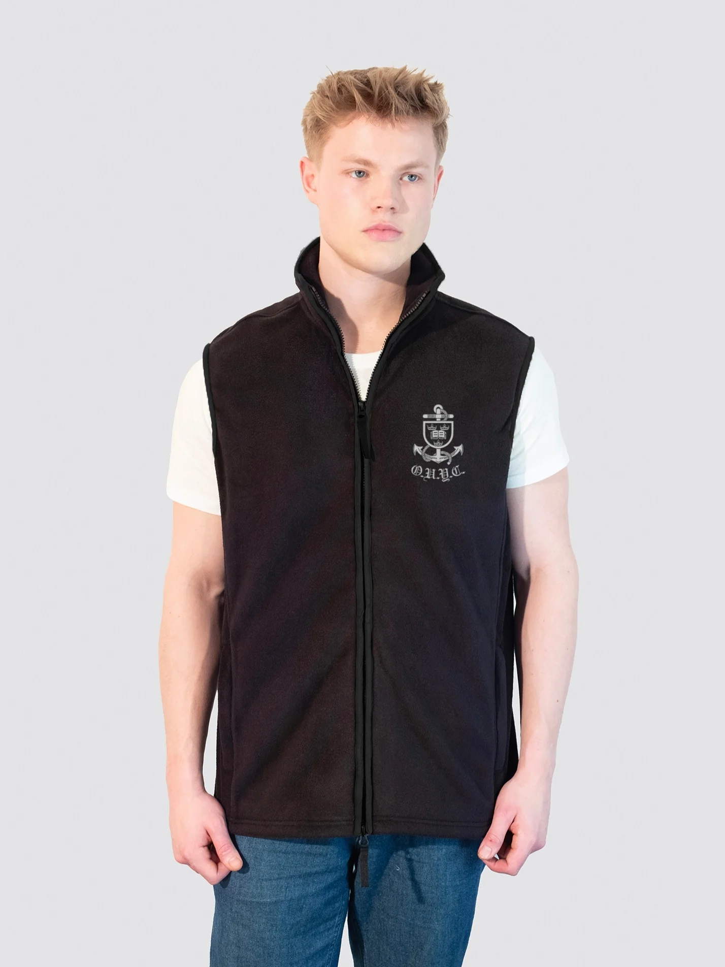 Oxford University Yacht Club Men's Heritage Gilet Fleece - Image 4