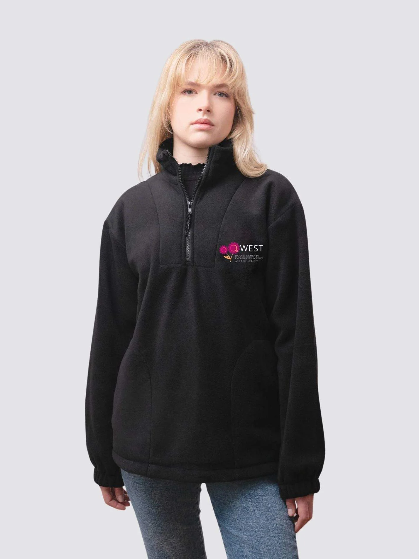 Oxford Women in Engineering, Science and Technology Unisex 1/4 Zip Fleece