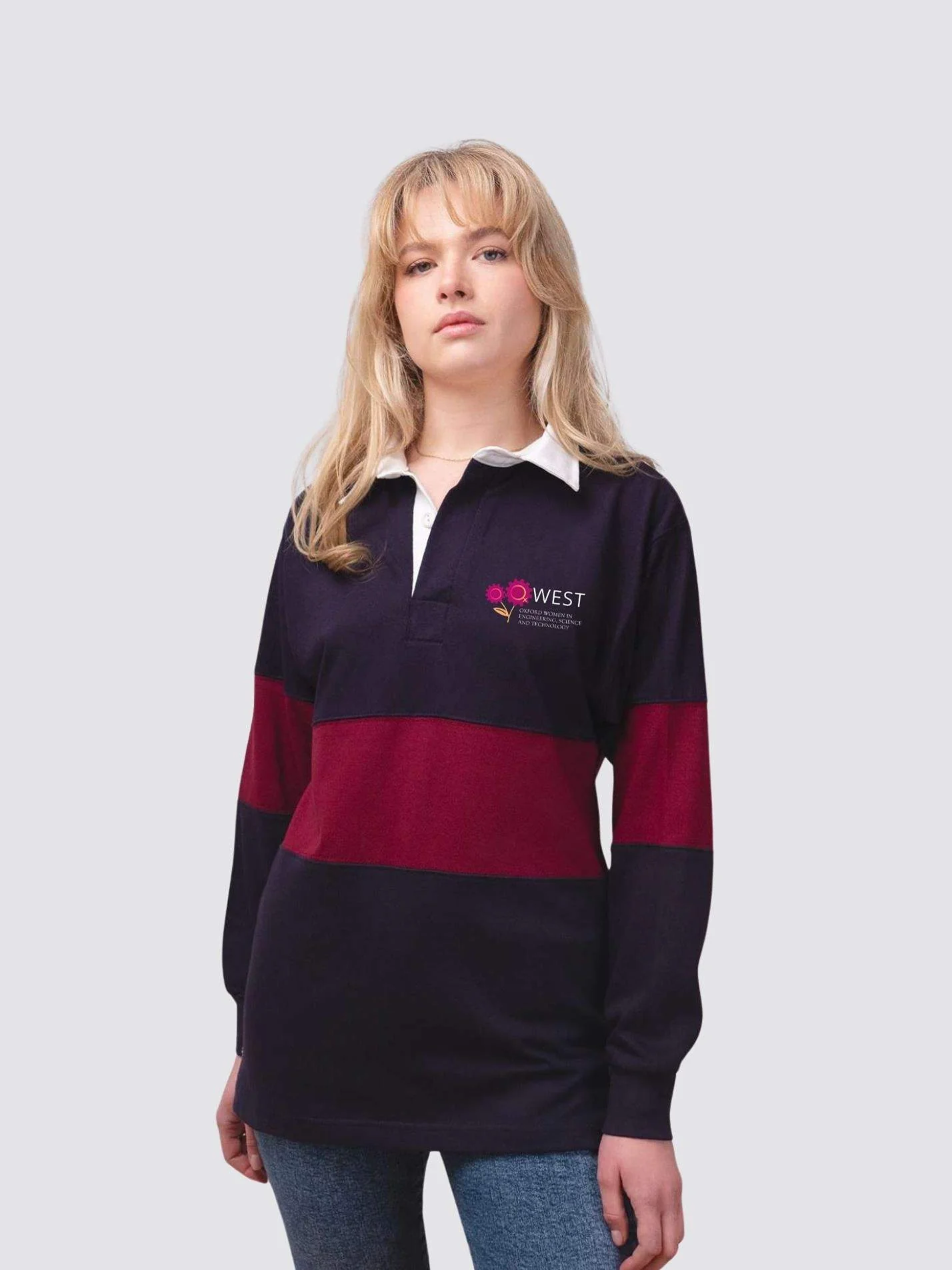 Oxford Women in Engineering, Science and Technology Unisex Panelled Rugby Shirt
