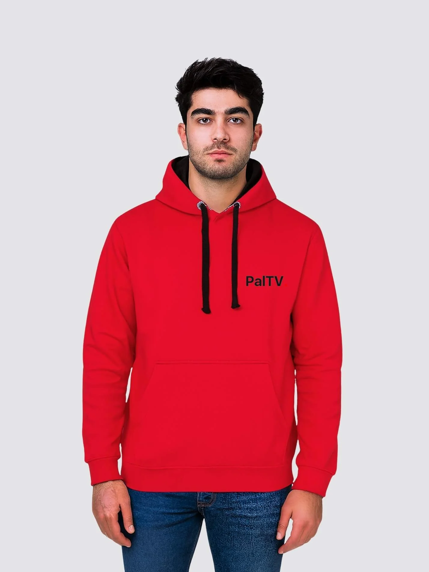 PalTV. Contrast Hoodie - Image 4