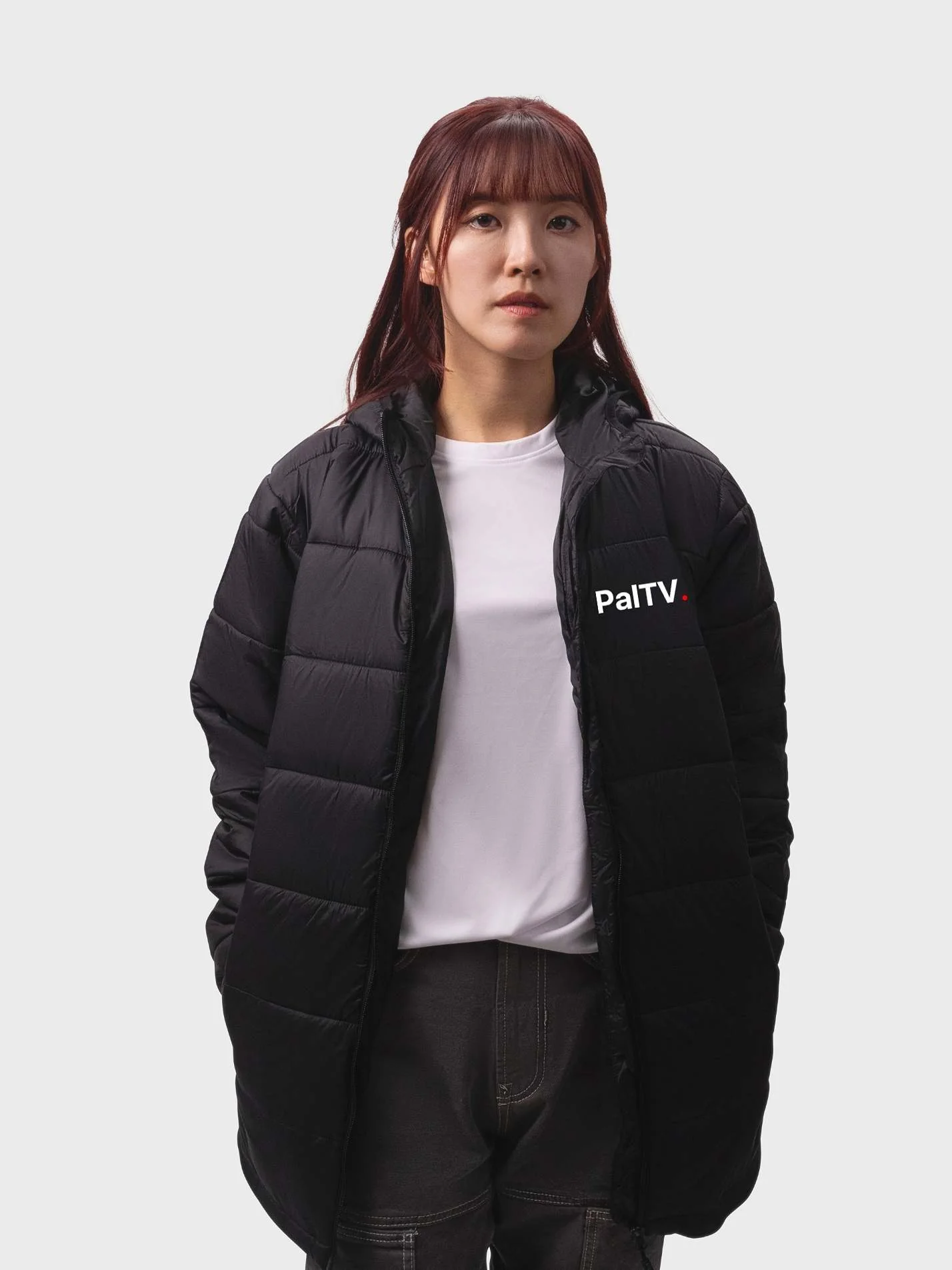 PalTV. Sustainable Unisex Hooded Puffer Jacket