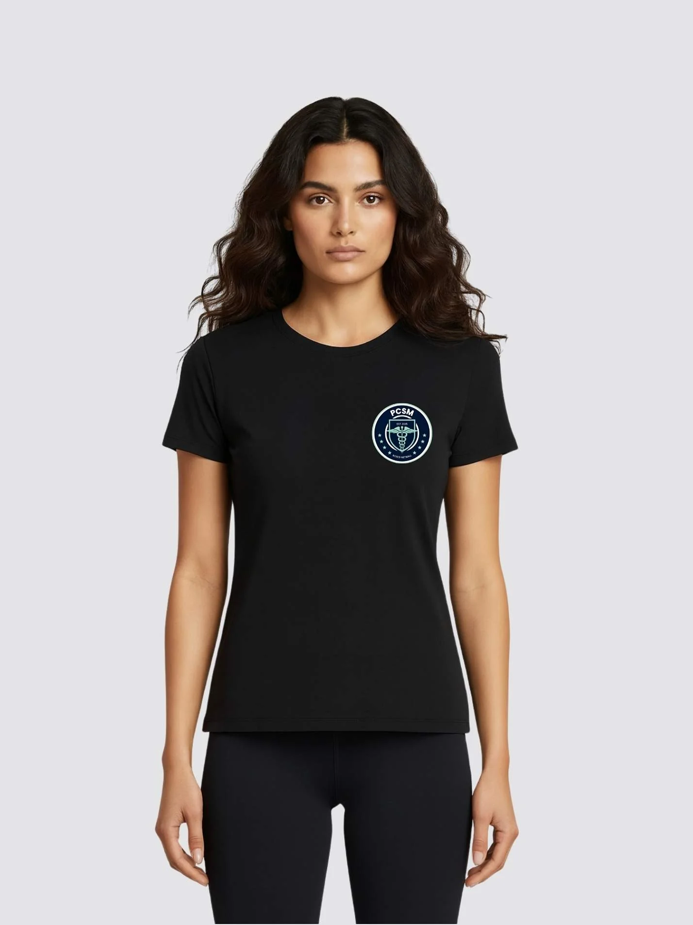 PCSM Mixed Netball Ladies Fit Performance T-Shirt