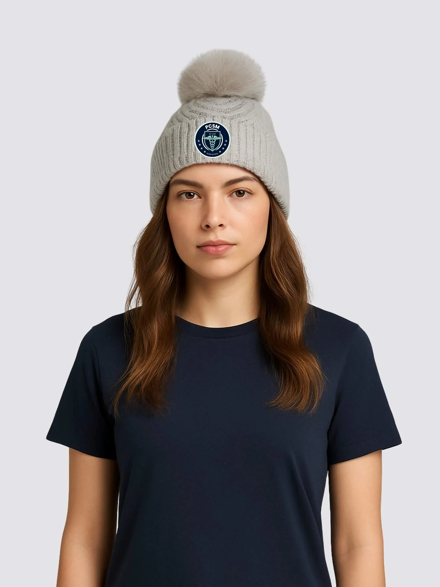 PCSM Mixed Netball Snow Luxe Beanie