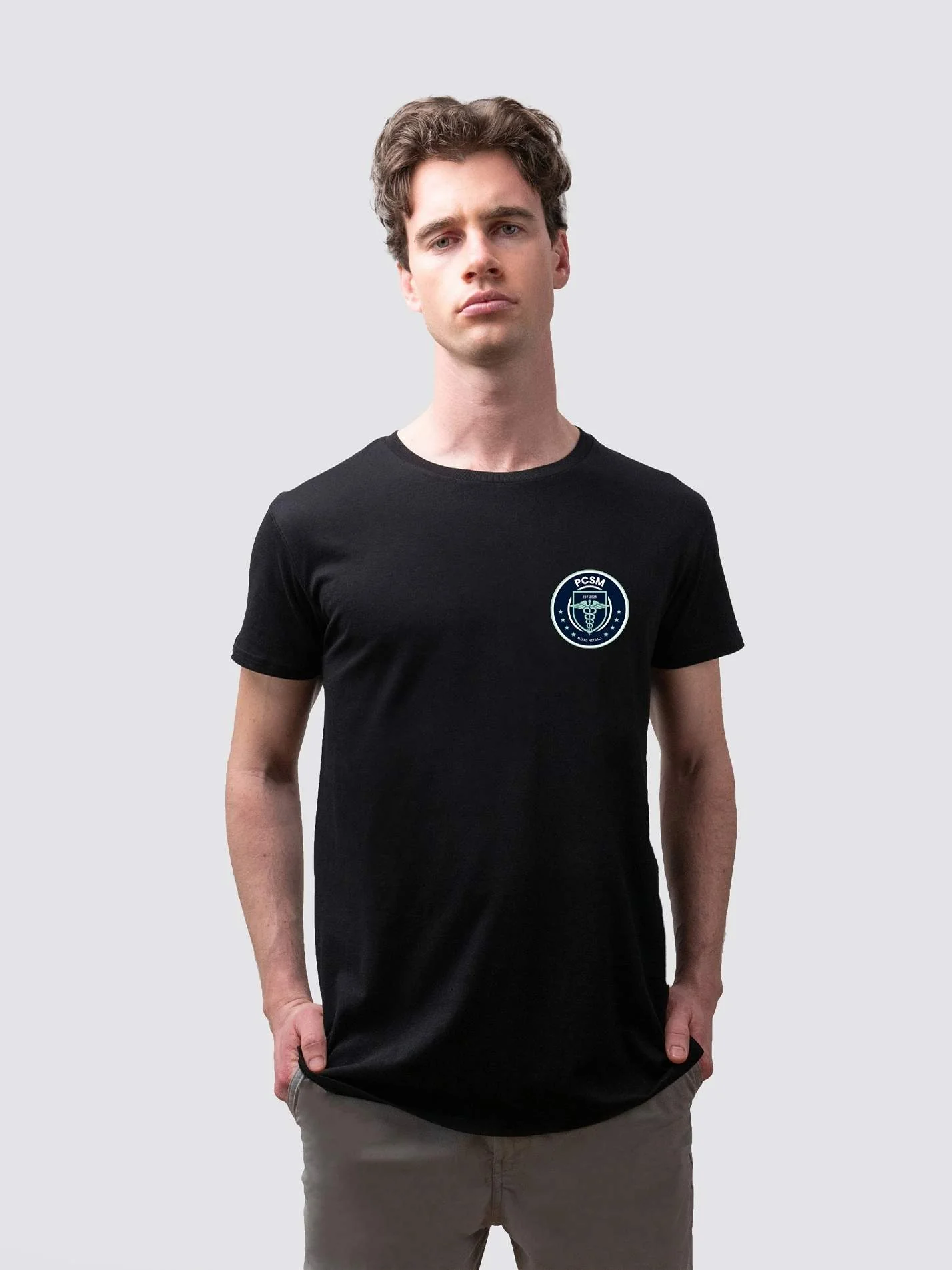 PCSM Mixed Netball Unisex Organic Cotton T-Shirt
