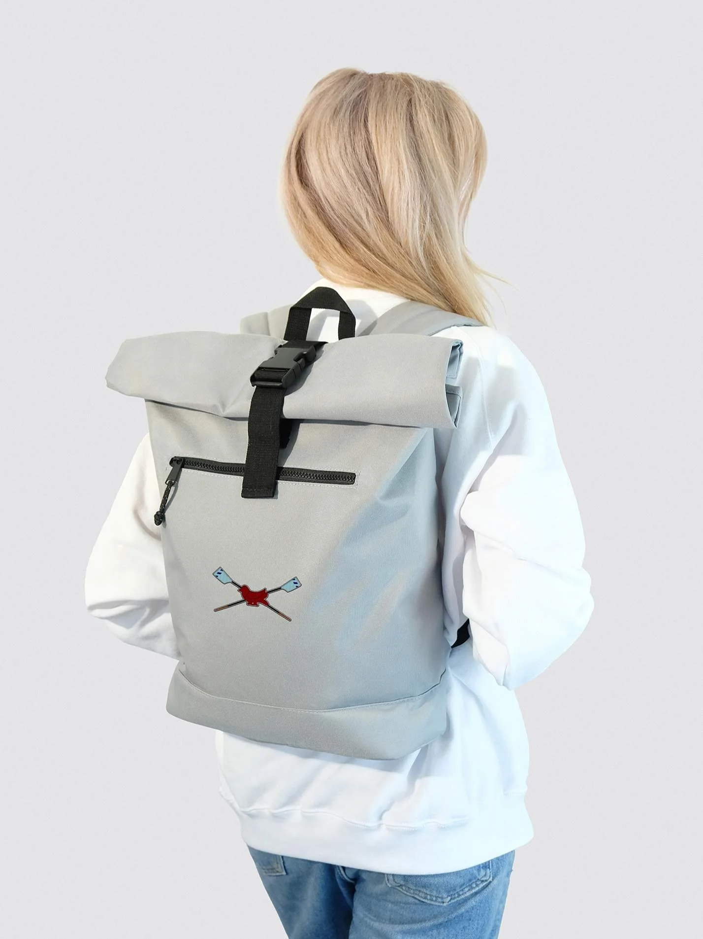 Pembroke College Boat Club Roll Top Backpack
