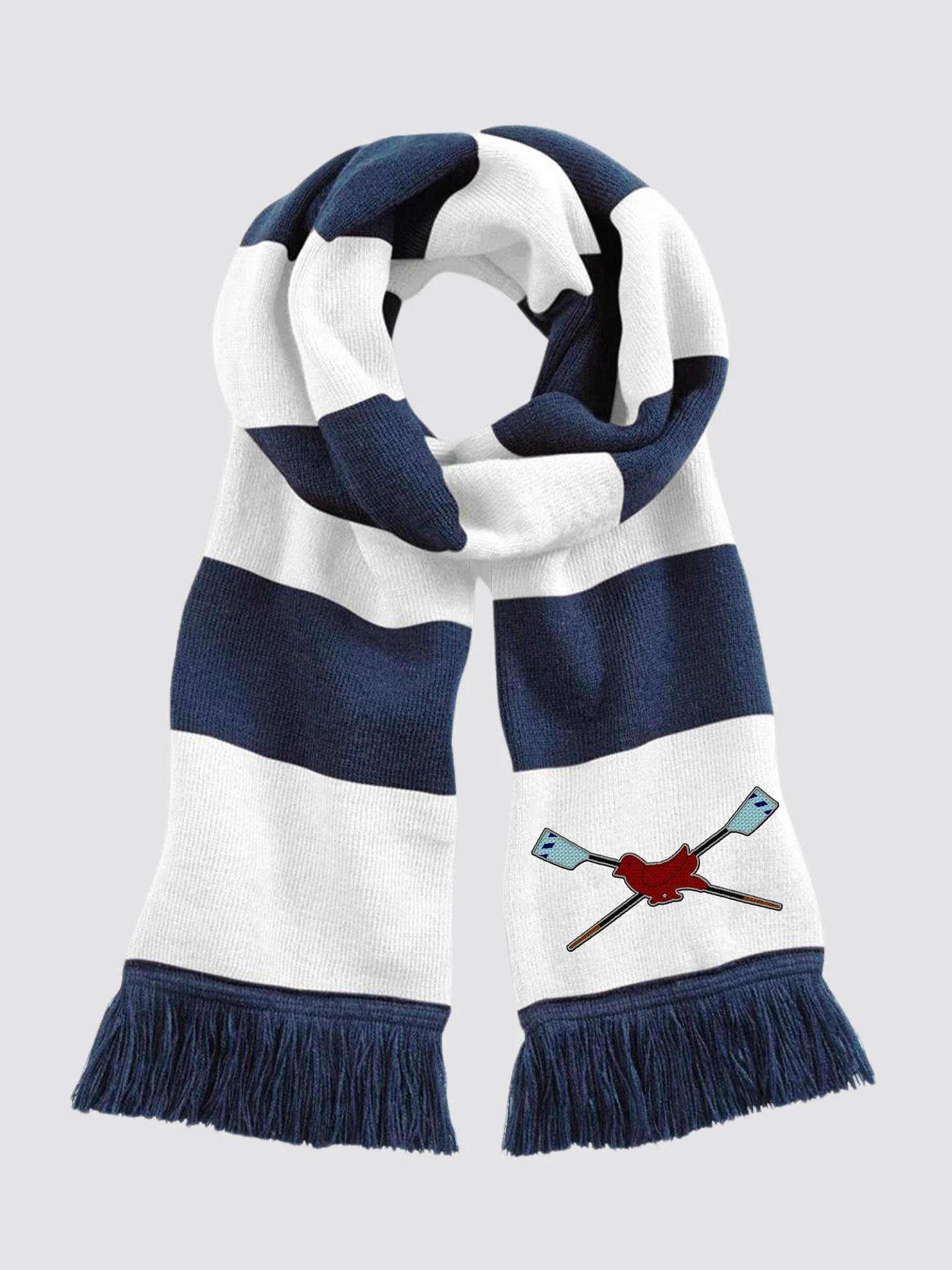 Pembroke College Boat Club Striped Scarf