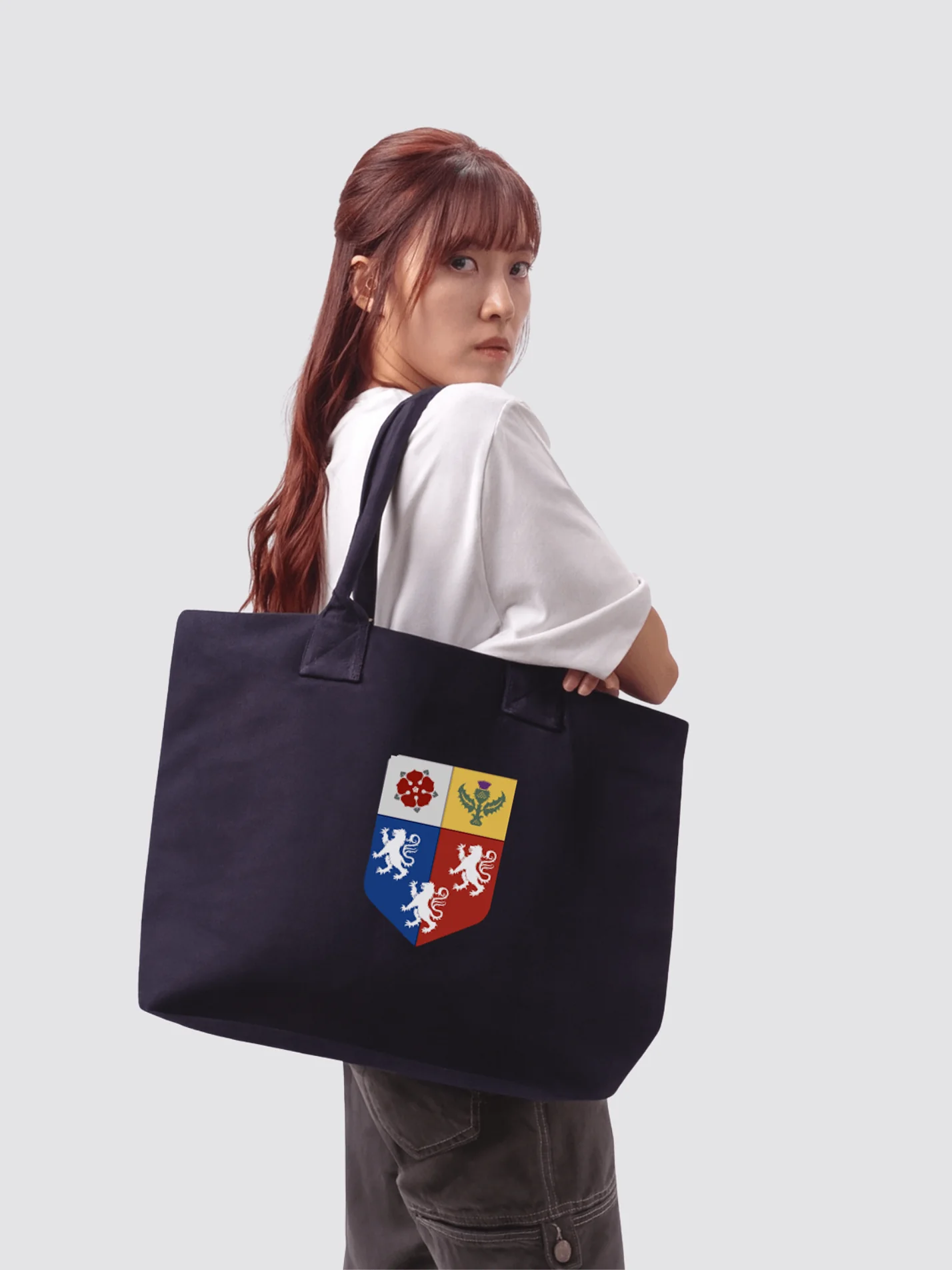 Pembroke College Oxford JCR Cotton Canvas Printed Shopper Bag
