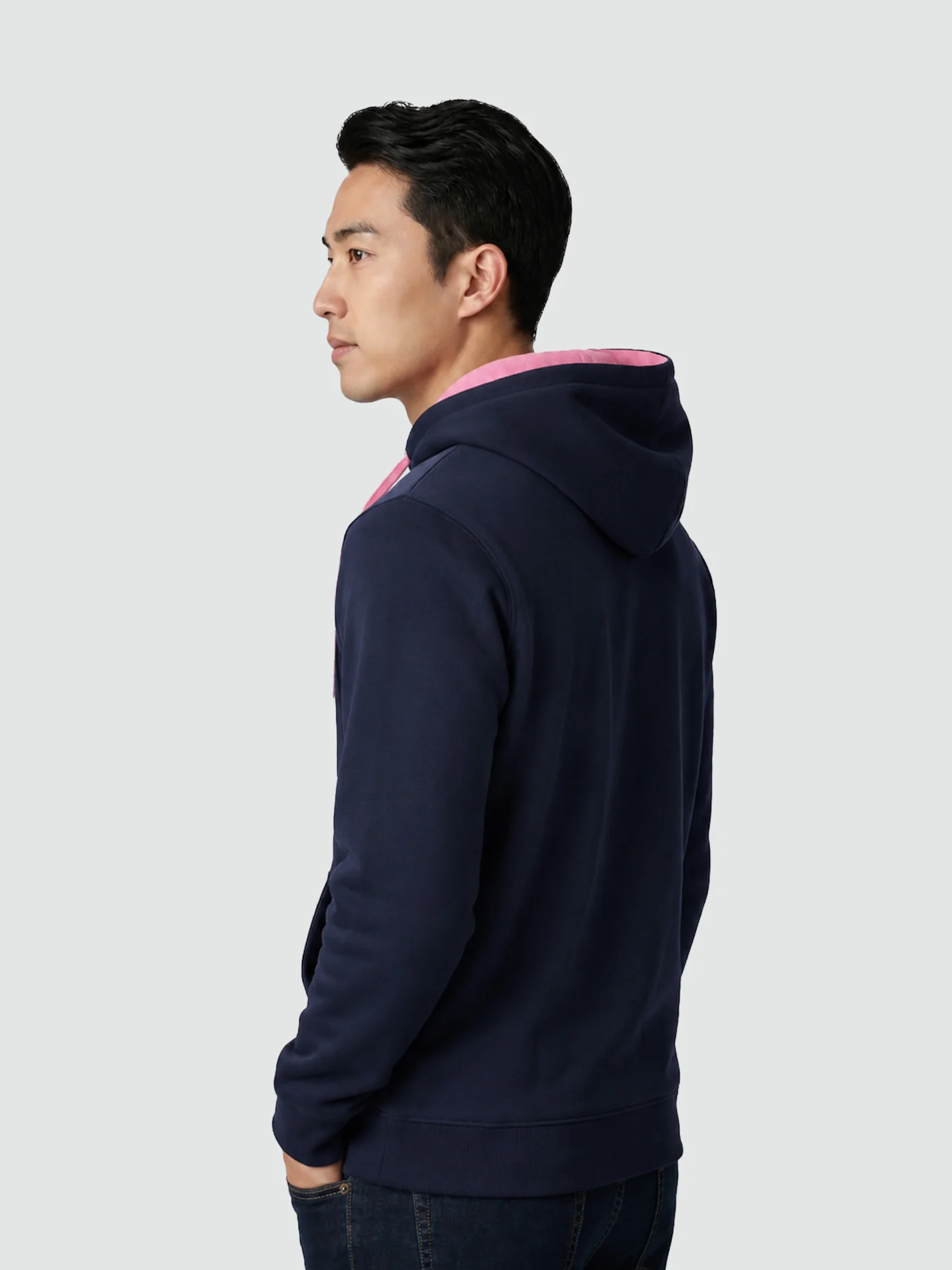Pembroke College Oxford JCR Contrast Hoodie - Image 3