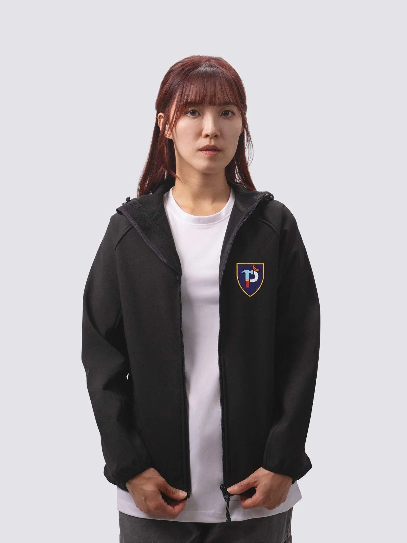 Pembroke Engineers Sustainable Ladies Hooded Soft Shell Jacket