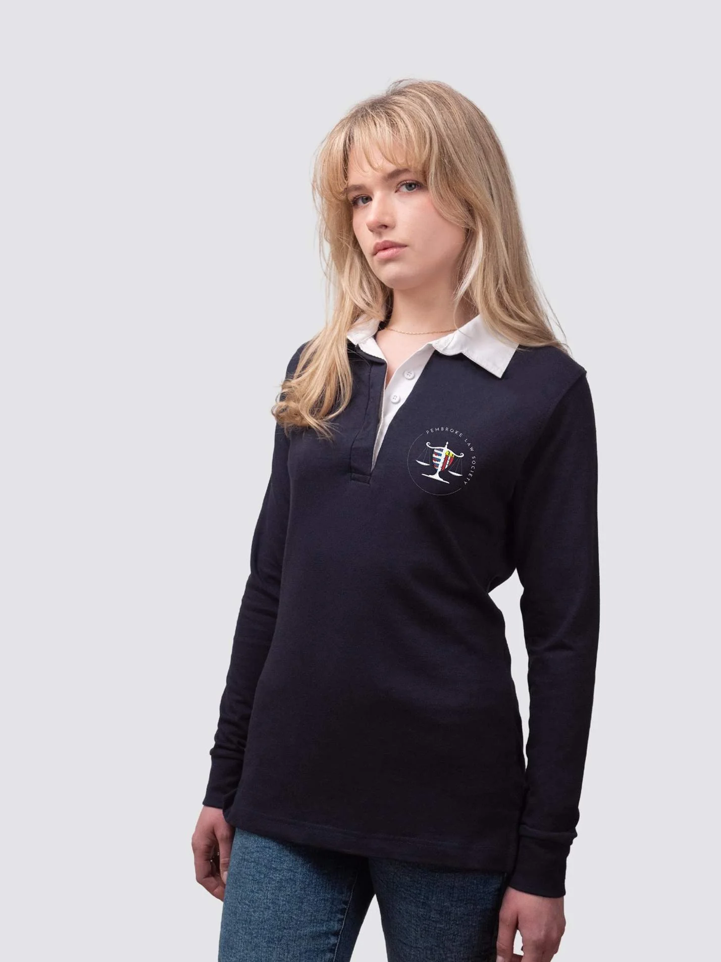 Pembroke Law Society Classic Ladies Rugby Shirt