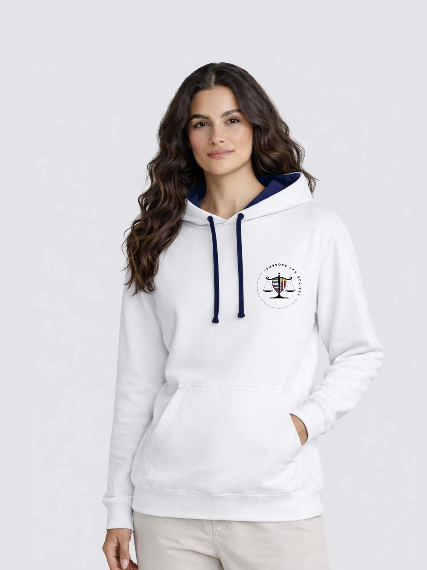 Pembroke Law Society Contrast Hoodie - Image 4