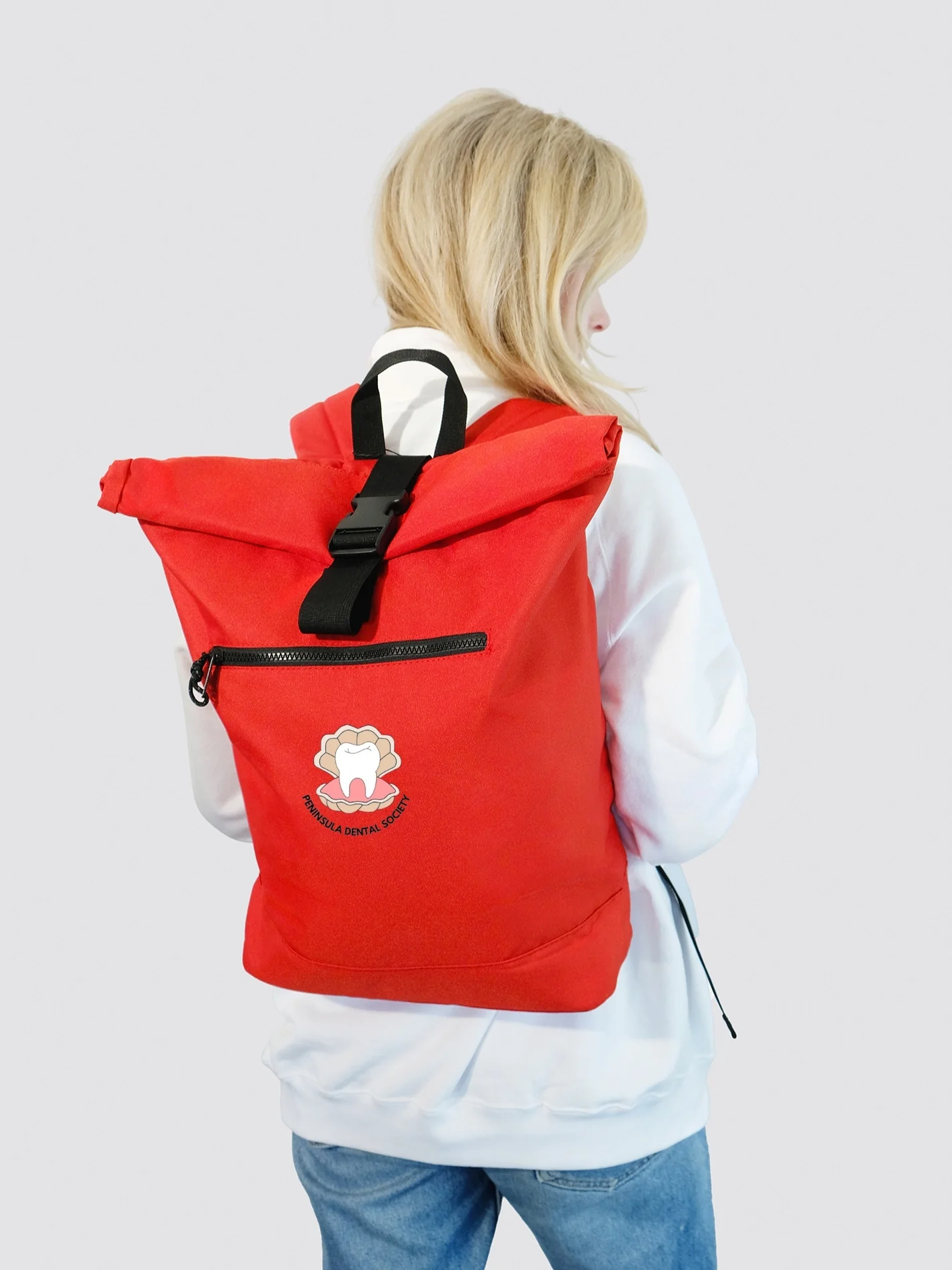 Peninsula DentSoc Roll Top Backpack - Image 7