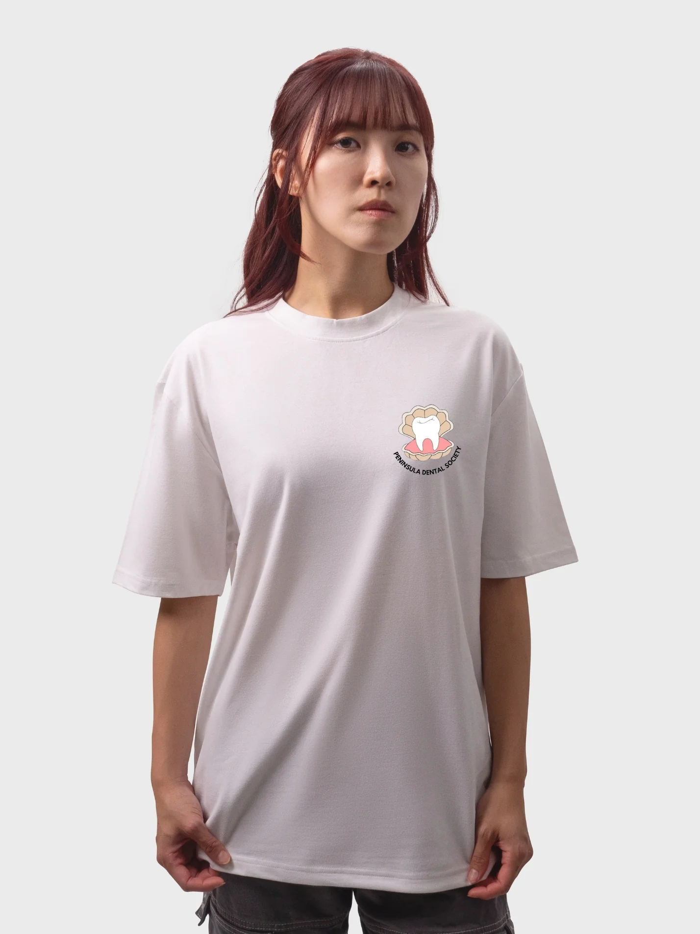 Peninsula DentSoc Unisex Heavy Oversized T-Shirt - Image 3