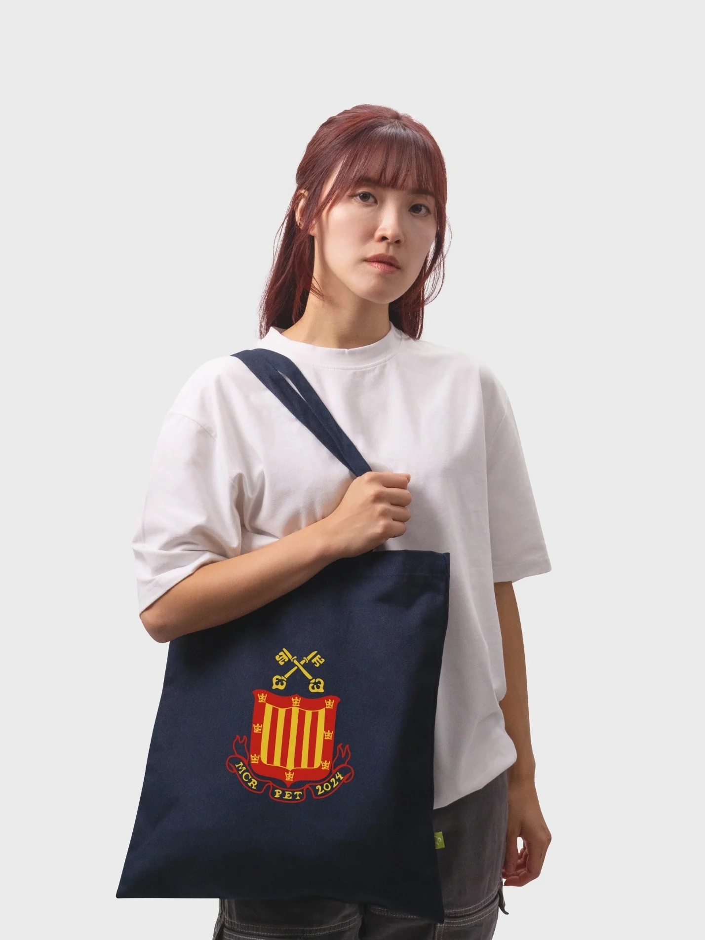 Peterhouse Cambridge MCR Organic Cotton Printed Tote Bag - Image 2