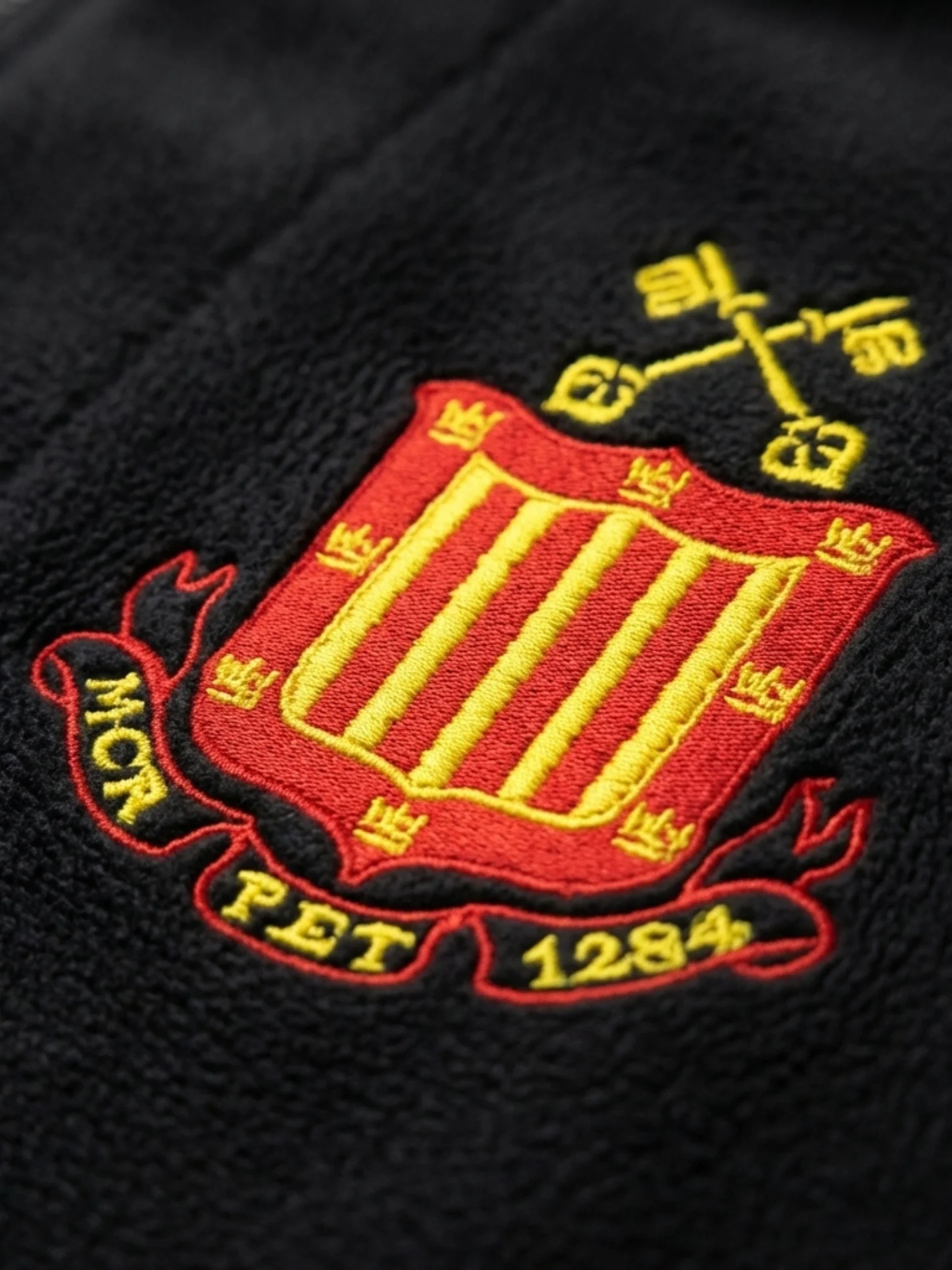Peterhouse Cambridge MCR Unisex 1/4 Zip Fleece - Image 3