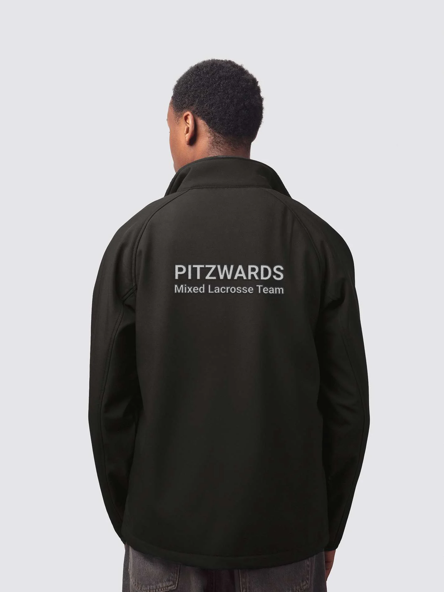 Pitzwards Lacrosse Sustainable Men's Soft Shell Jacket - Image 2