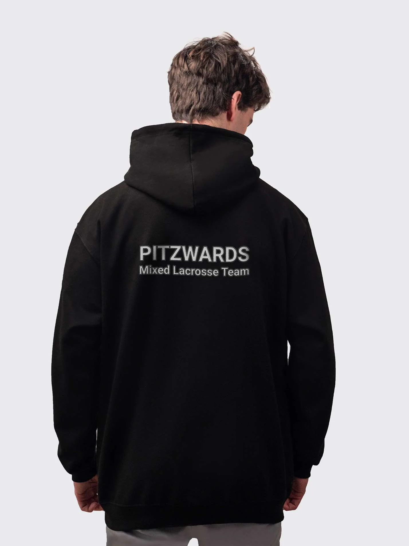 Pitzwards Lacrosse Unisex Hoodie - Image 2