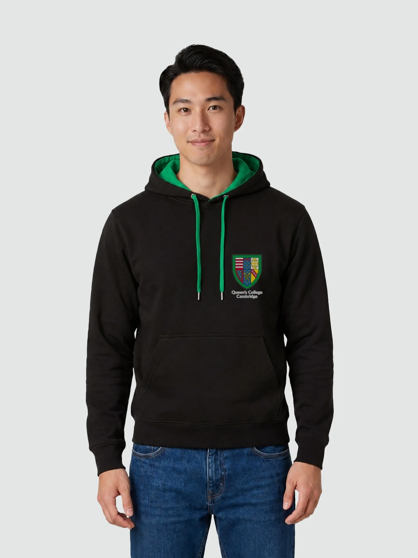 Queens' College Cambridge MCR Contrast Hoodie