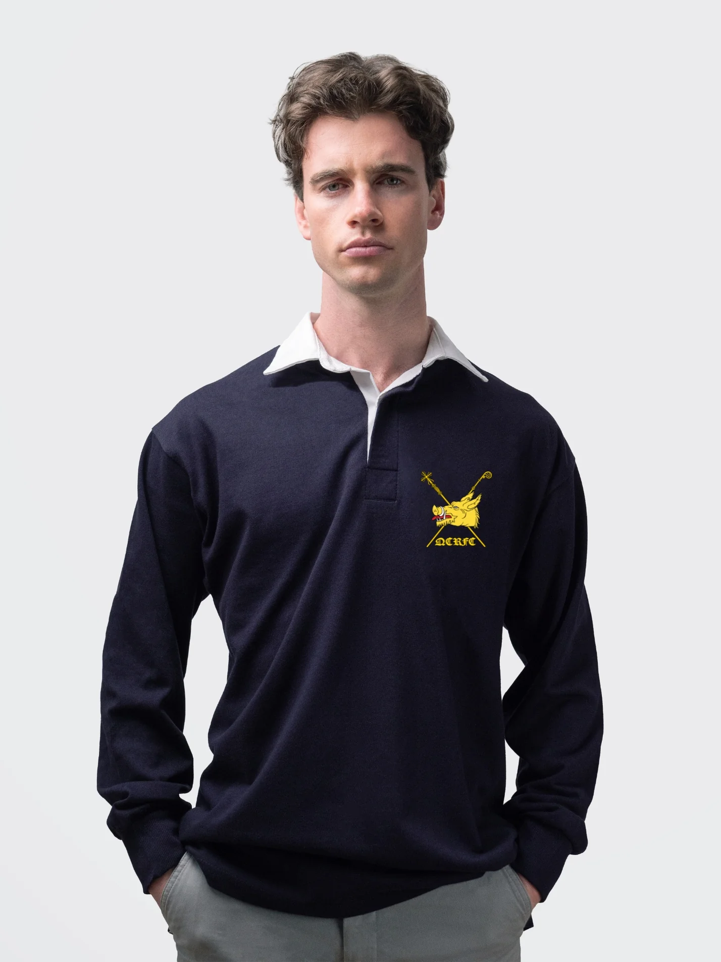 Queens’ College Rugby Club Classic Rugby Shirt